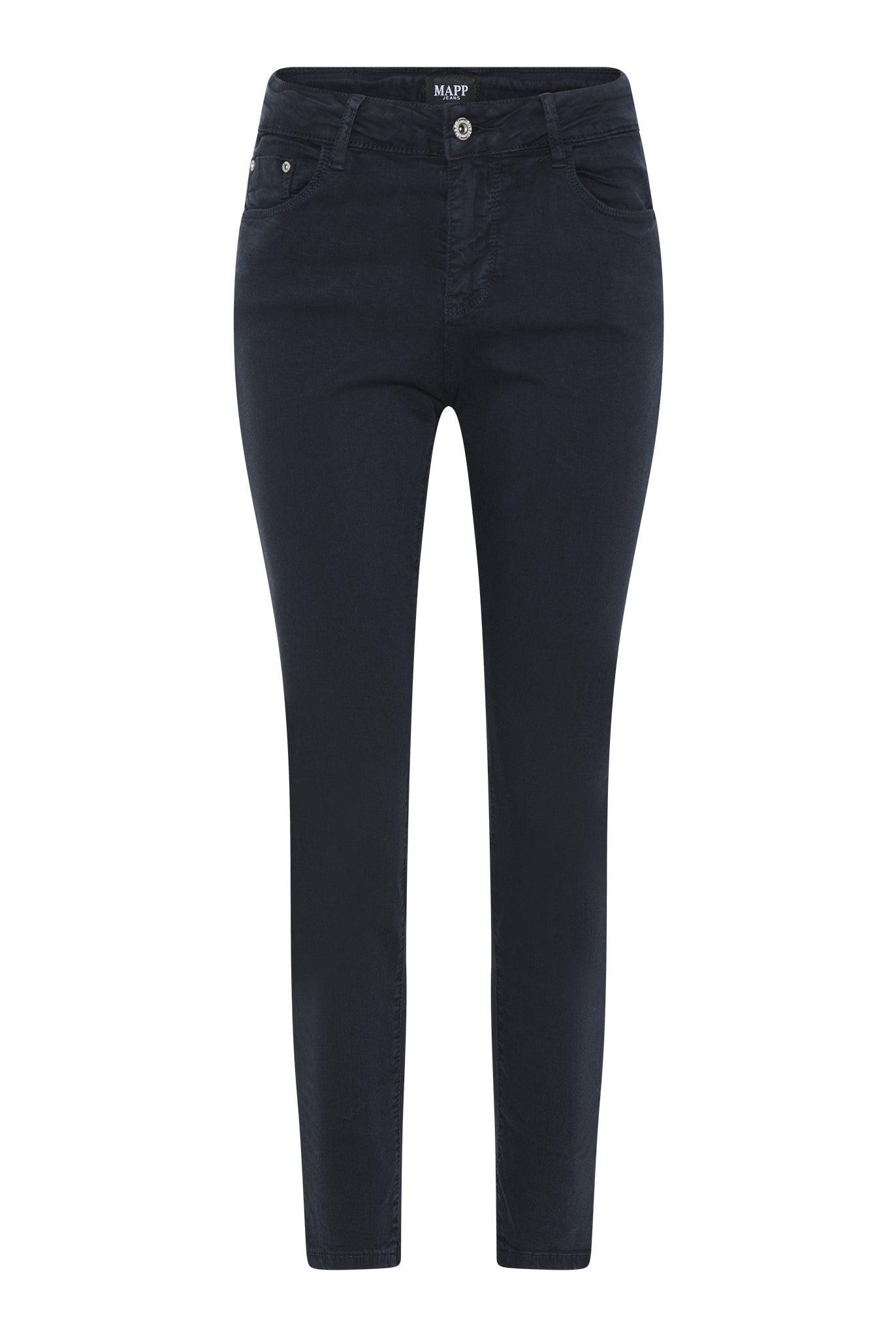 MAPP ELINE 7/8 PUSH UP TWILL JEANS DENIM/TWILL 104 NAVY