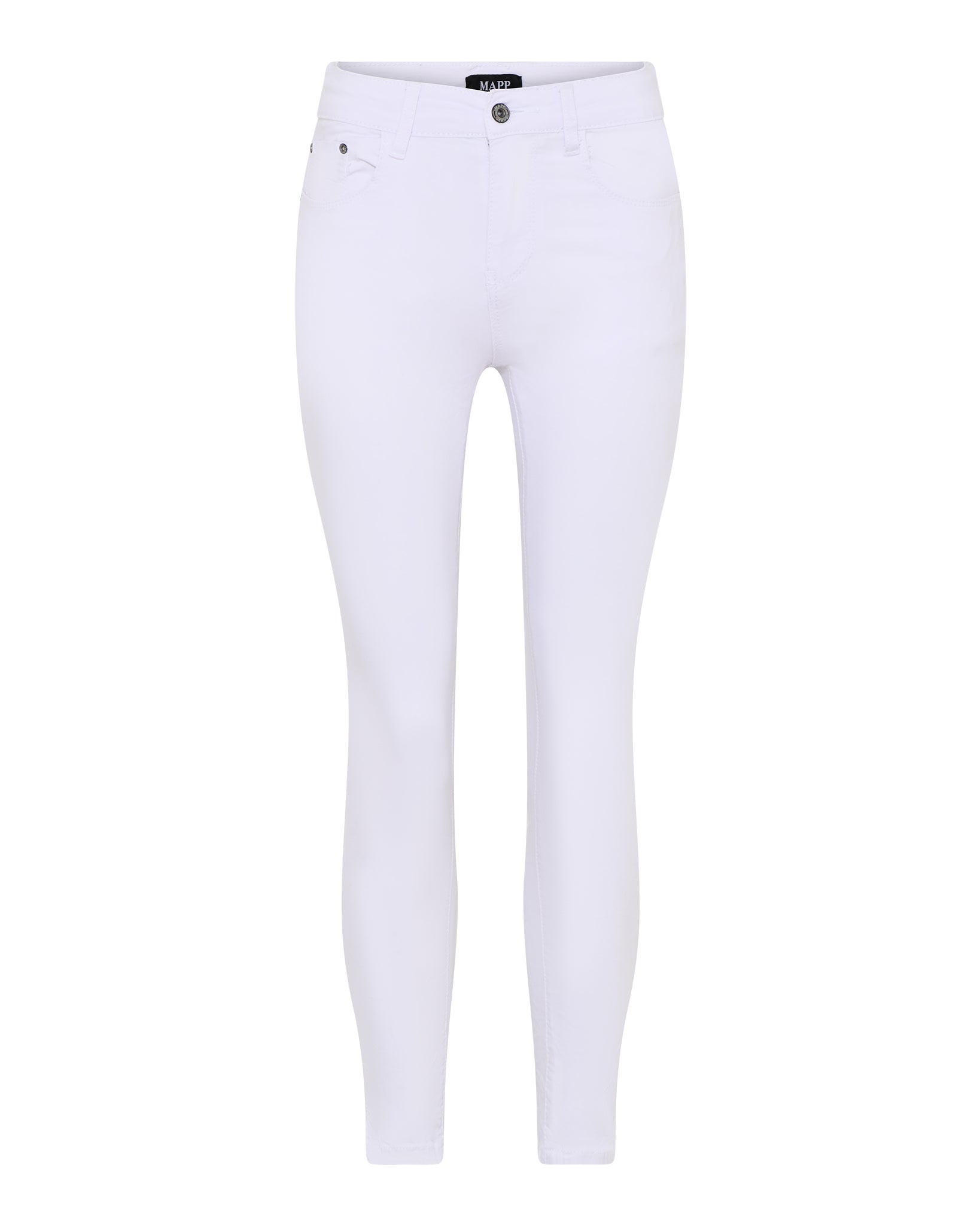 MAPP Eline 7/8 Push Up Twill Jeans DENIM/TWILL 10 WHITE