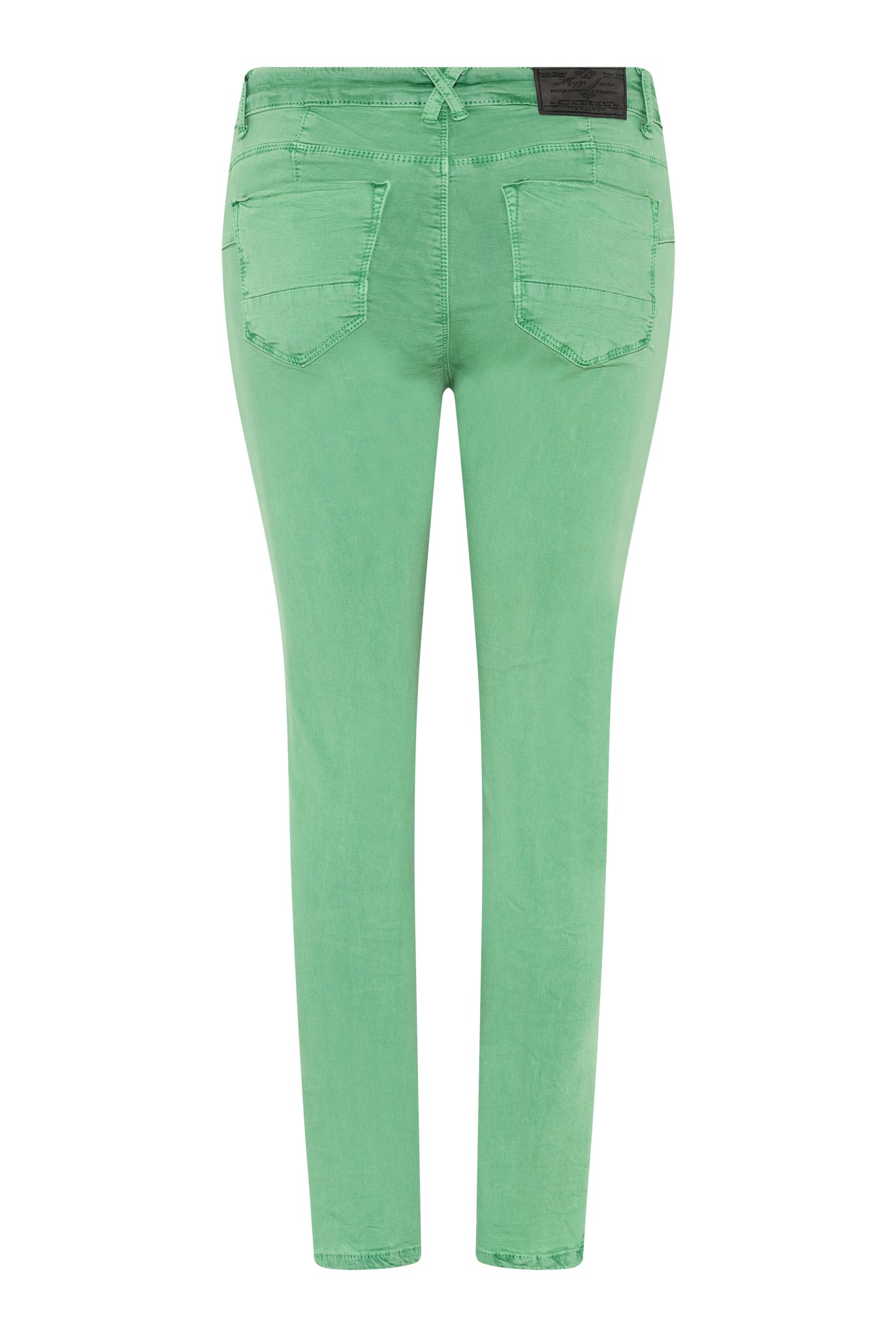 MAPP ELINE 7/8 PUSH UP TWILL JEANS DENIM/TWILL 265 GRASS GREEN