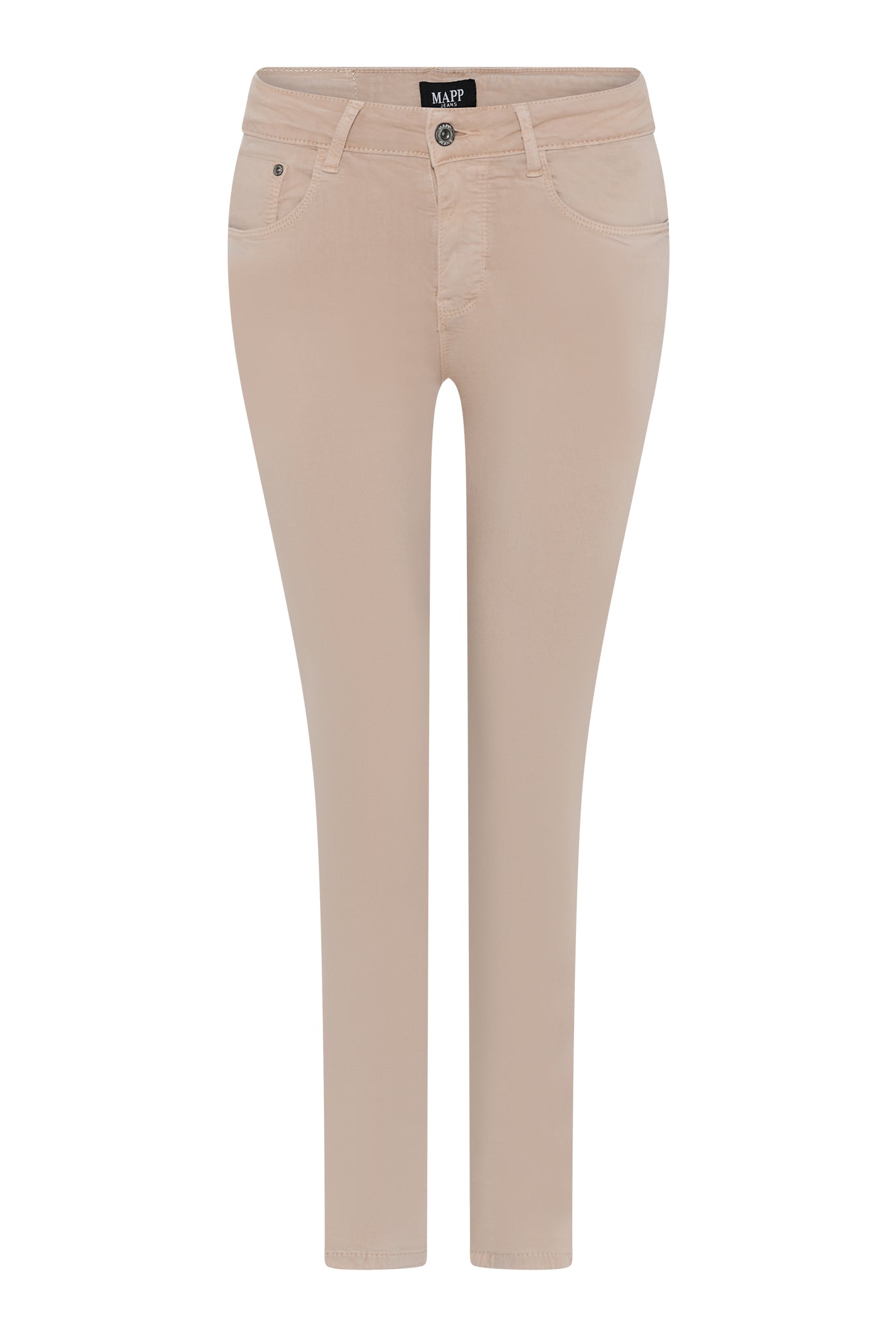 MAPP ELINE 7/8 PUSH UP TWILL JEANS DENIM/TWILL 27 SAND