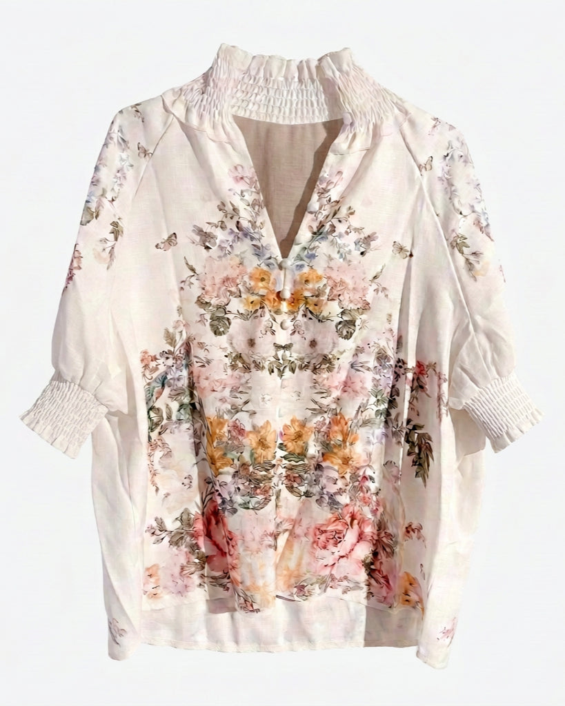 MARC LAUGE EVA GARDEN BLOUSE BLOUSE/SHIRT 303 ROSE