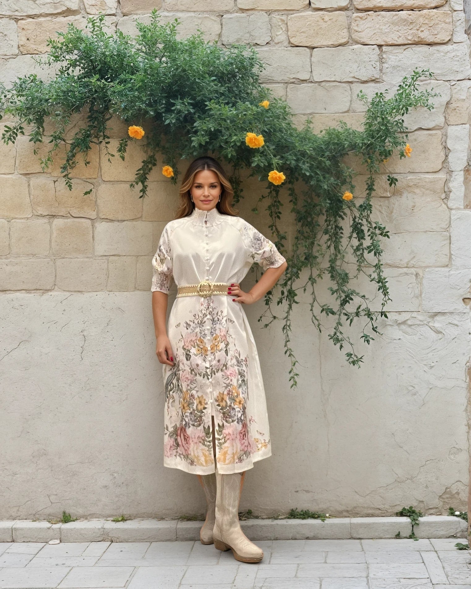 MARC LAUGE EVA GARDEN DRESS DRESS/JUMPSUIT 303 ROSE
