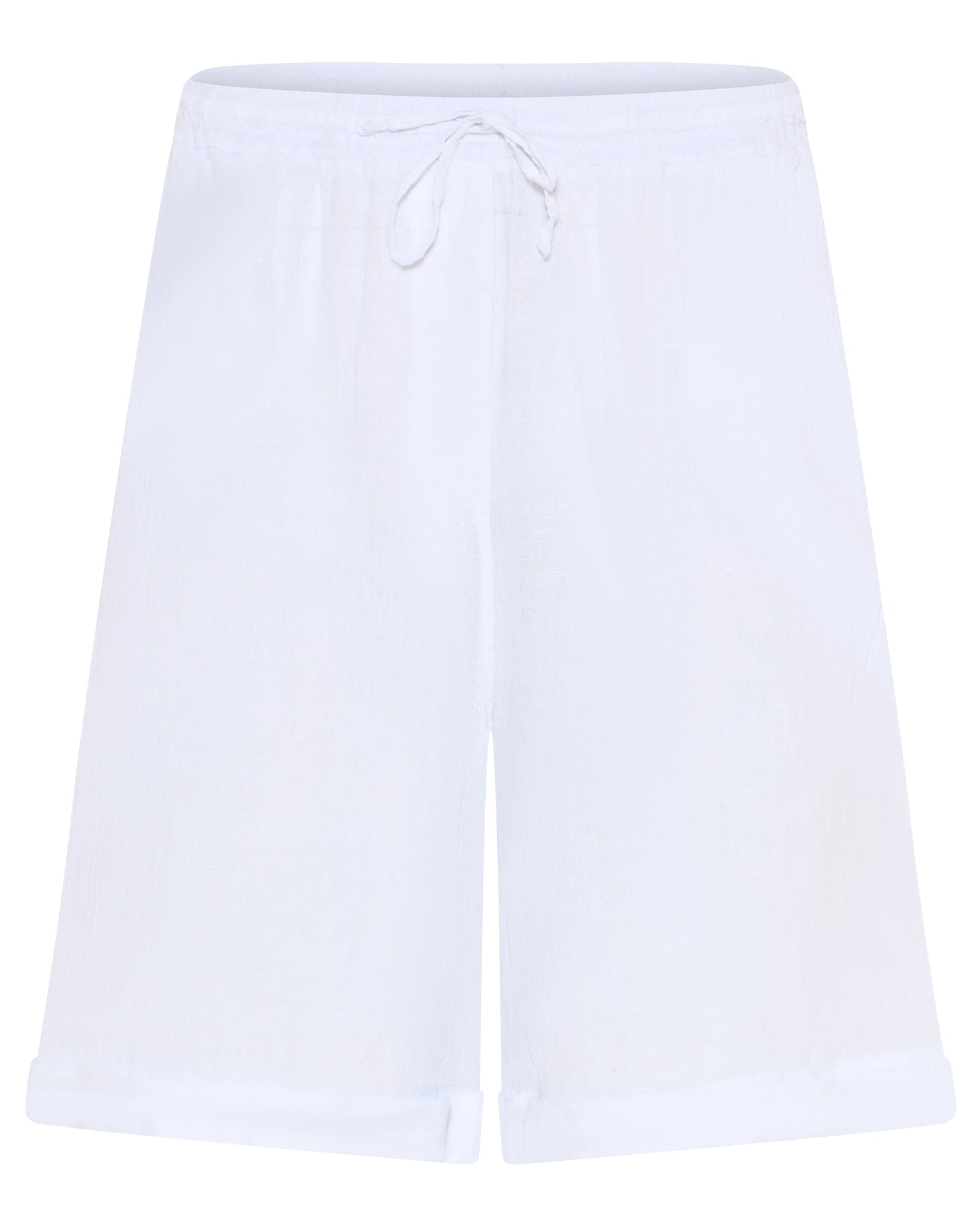 MAPP Elli Linen Shorts| MAPP LINEN 10 WHITE