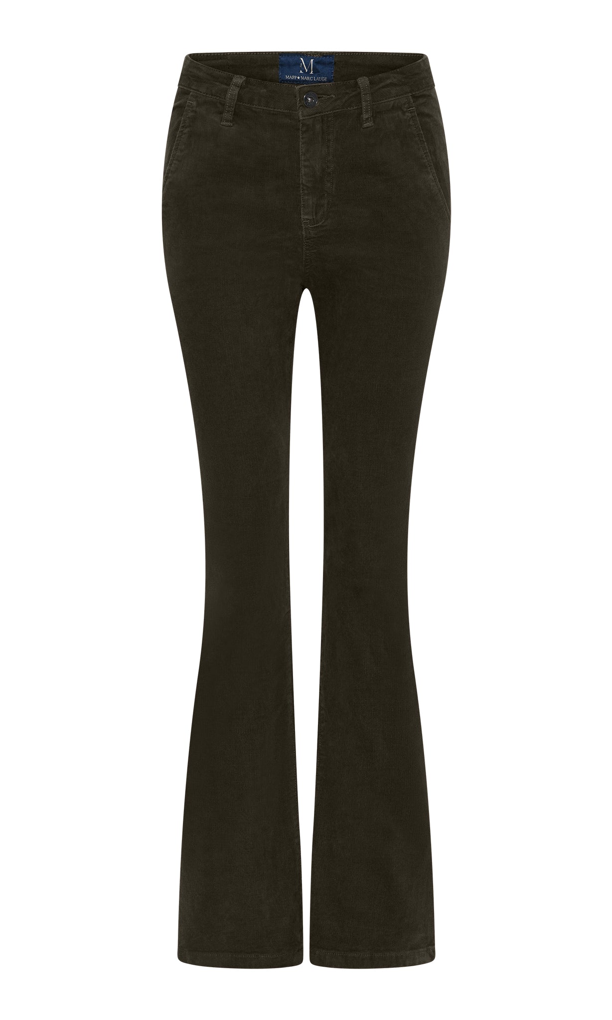 M JEANS Flare Bootcut Baby Corduroy Jeans CORD/FLØJL 633 OLIVE OIL