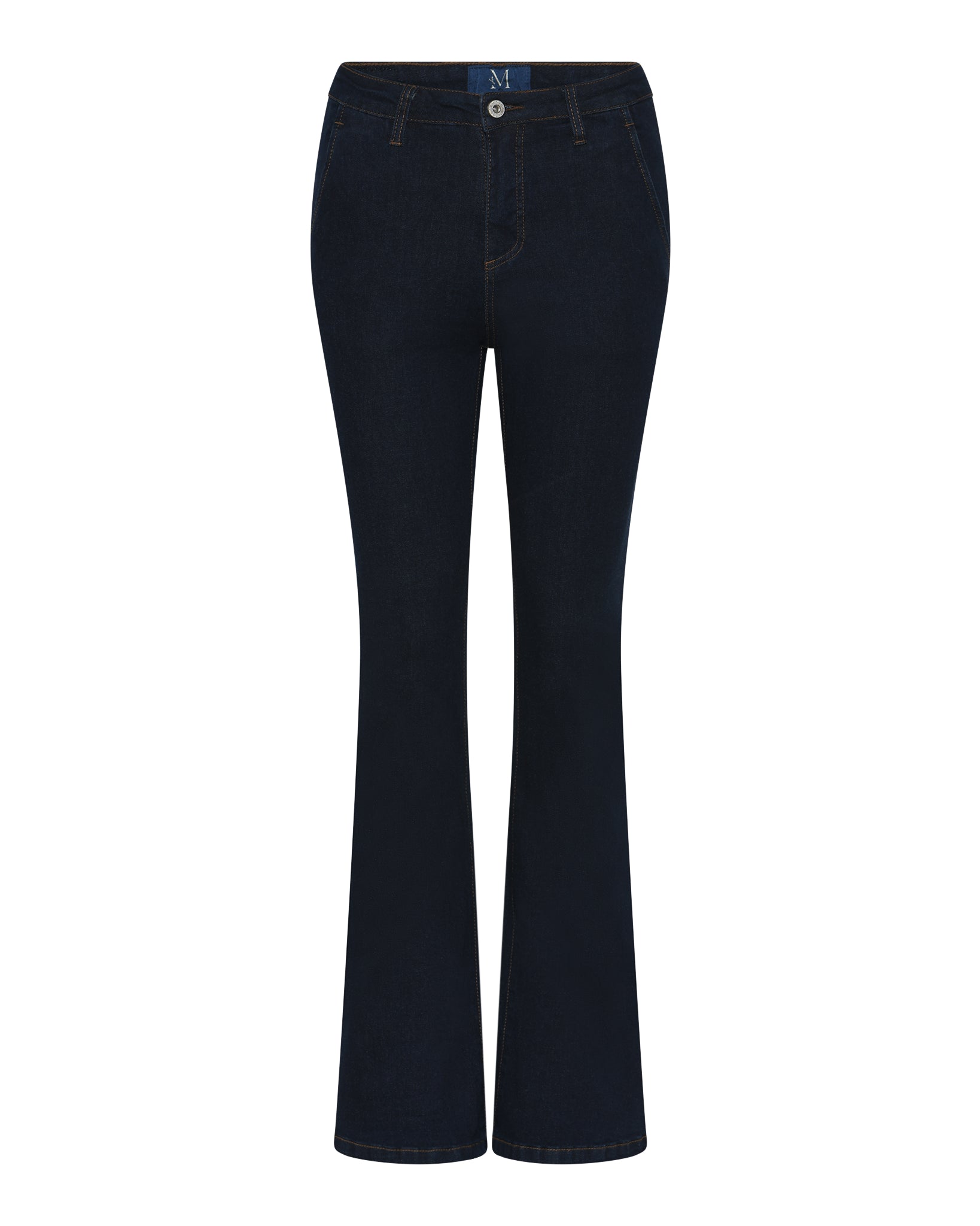 M JEANS Flare Bootcut Denim Jeans DENIM/TWILL 98 DARK BLUE