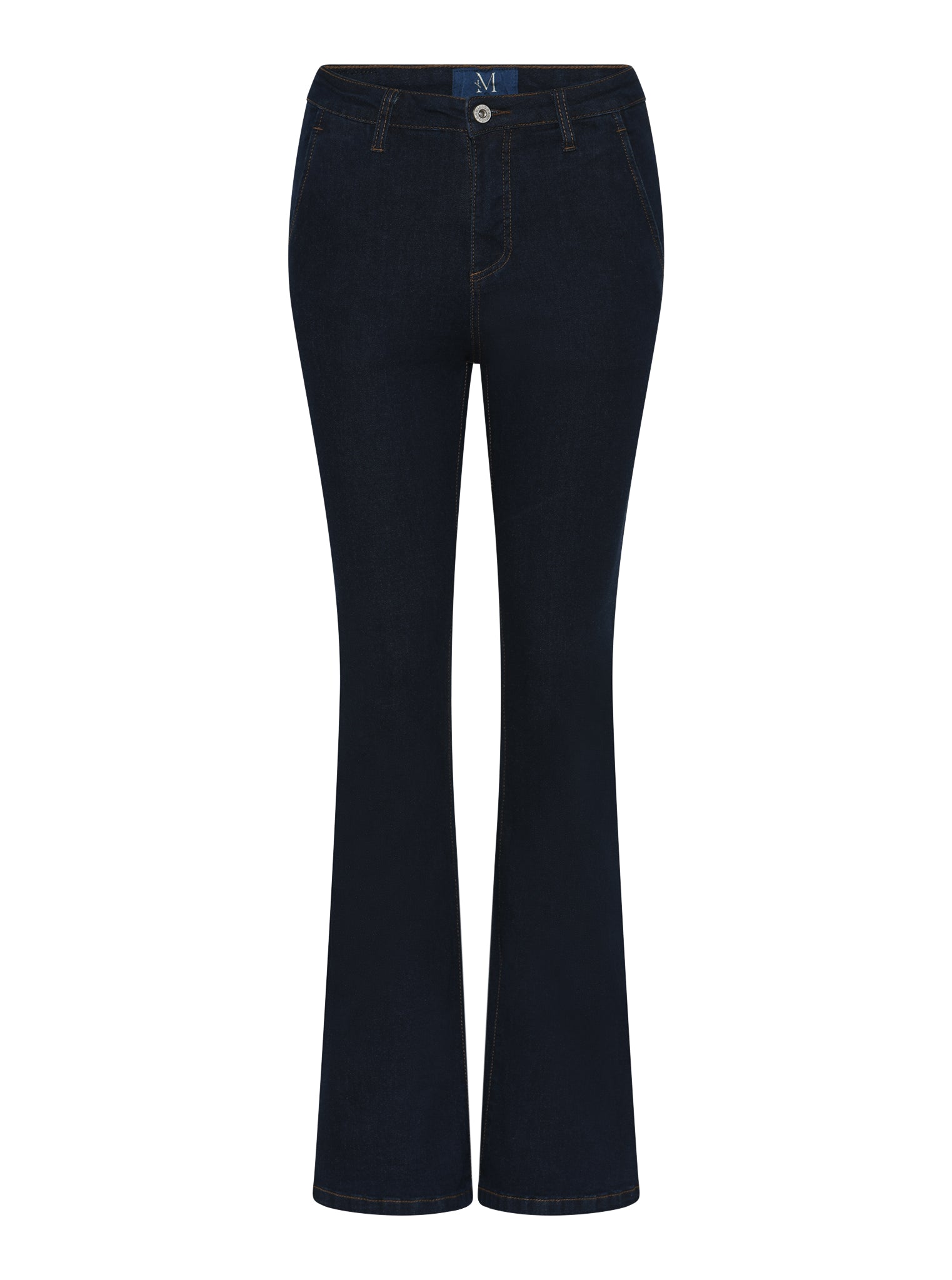 M JEANS Flare Bootcut Denim Jeans DENIM/TWILL 98 DARK BLUE