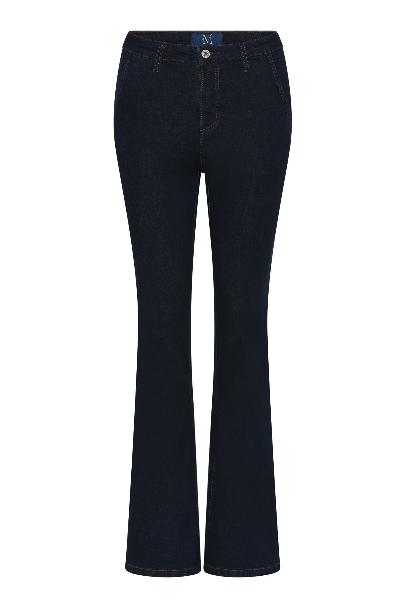 M JEANS Flare Bootcut Denim Jeans DENIM/TWILL 98 DARK BLUE