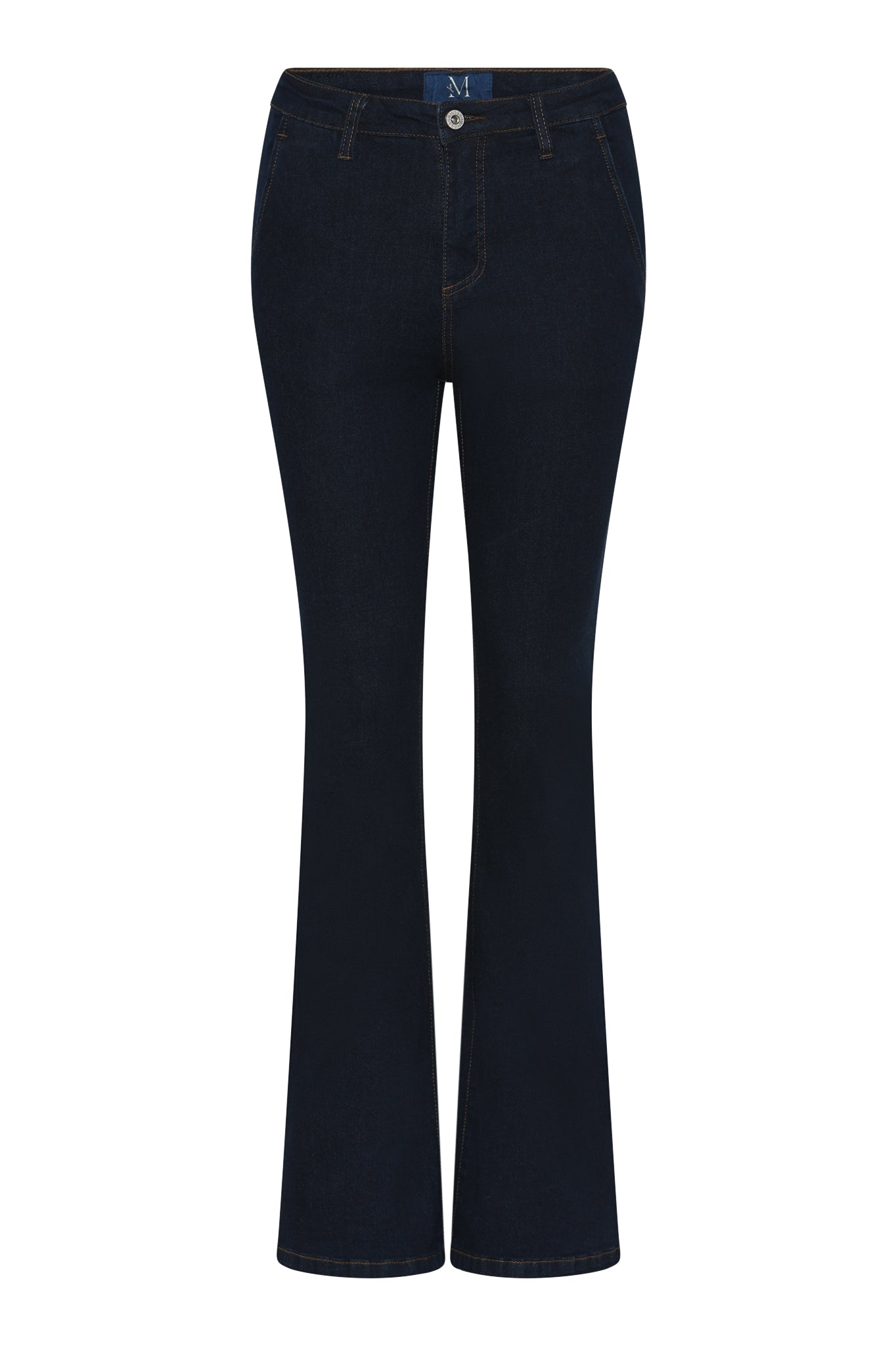 M JEANS Flare Bootcut Denim Jeans DENIM/TWILL 98 DARK BLUE
