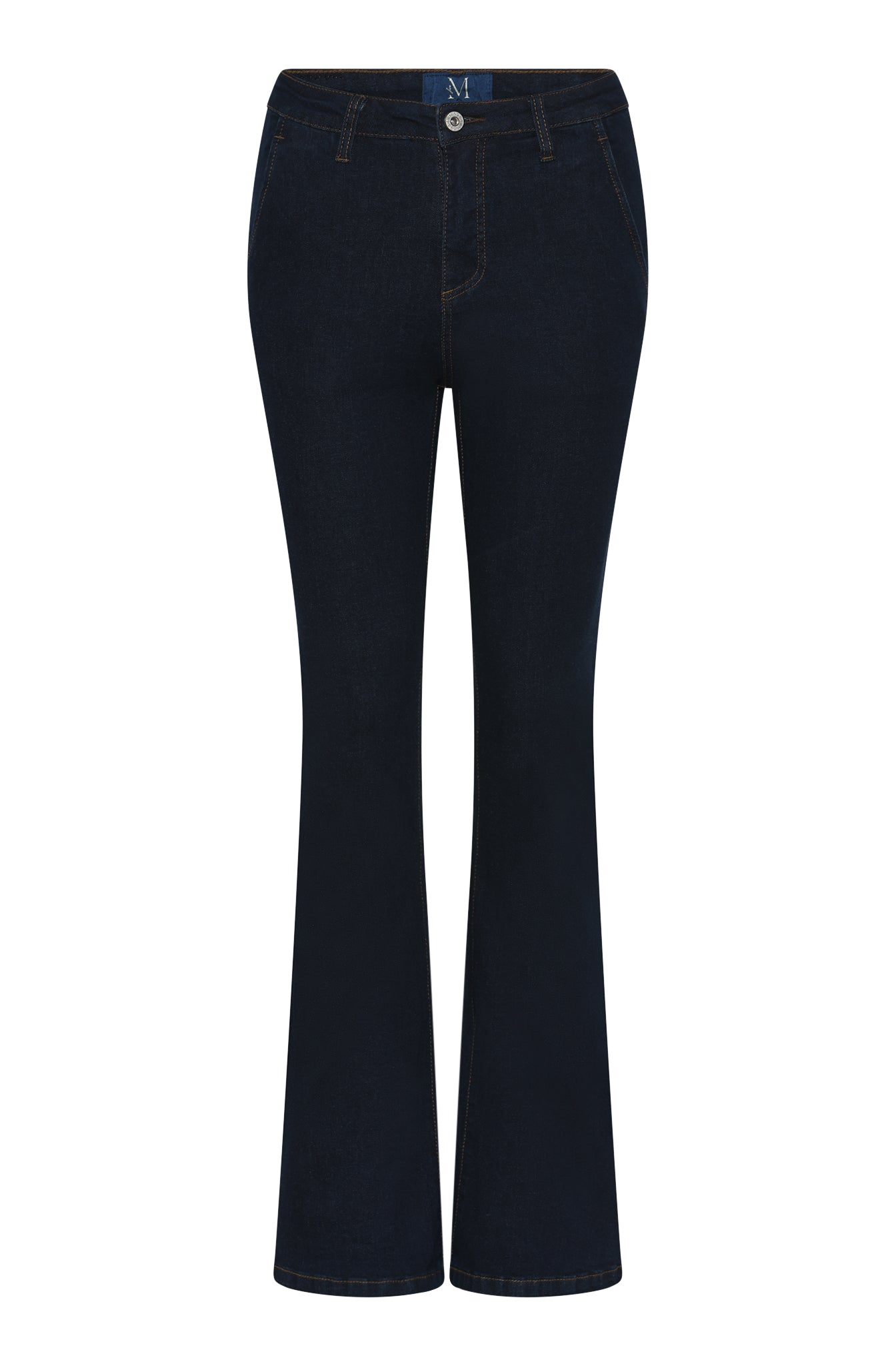 M JEANS Flare Bootcut Denim Jeans DENIM/TWILL 98 DARK BLUE