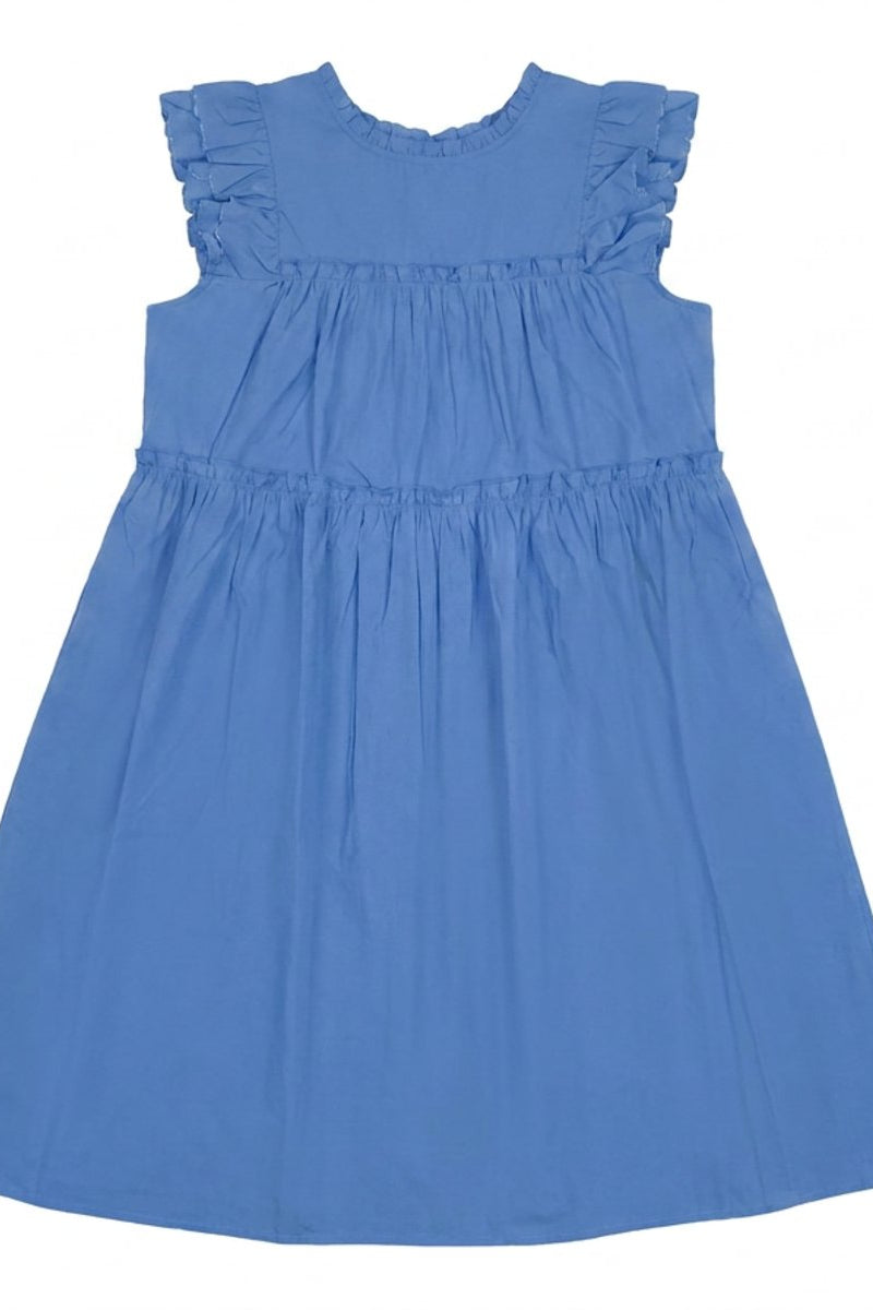 DNYcph FRILL LULU DRESS DRESS/JUMPSUIT 109 SKY BLUE