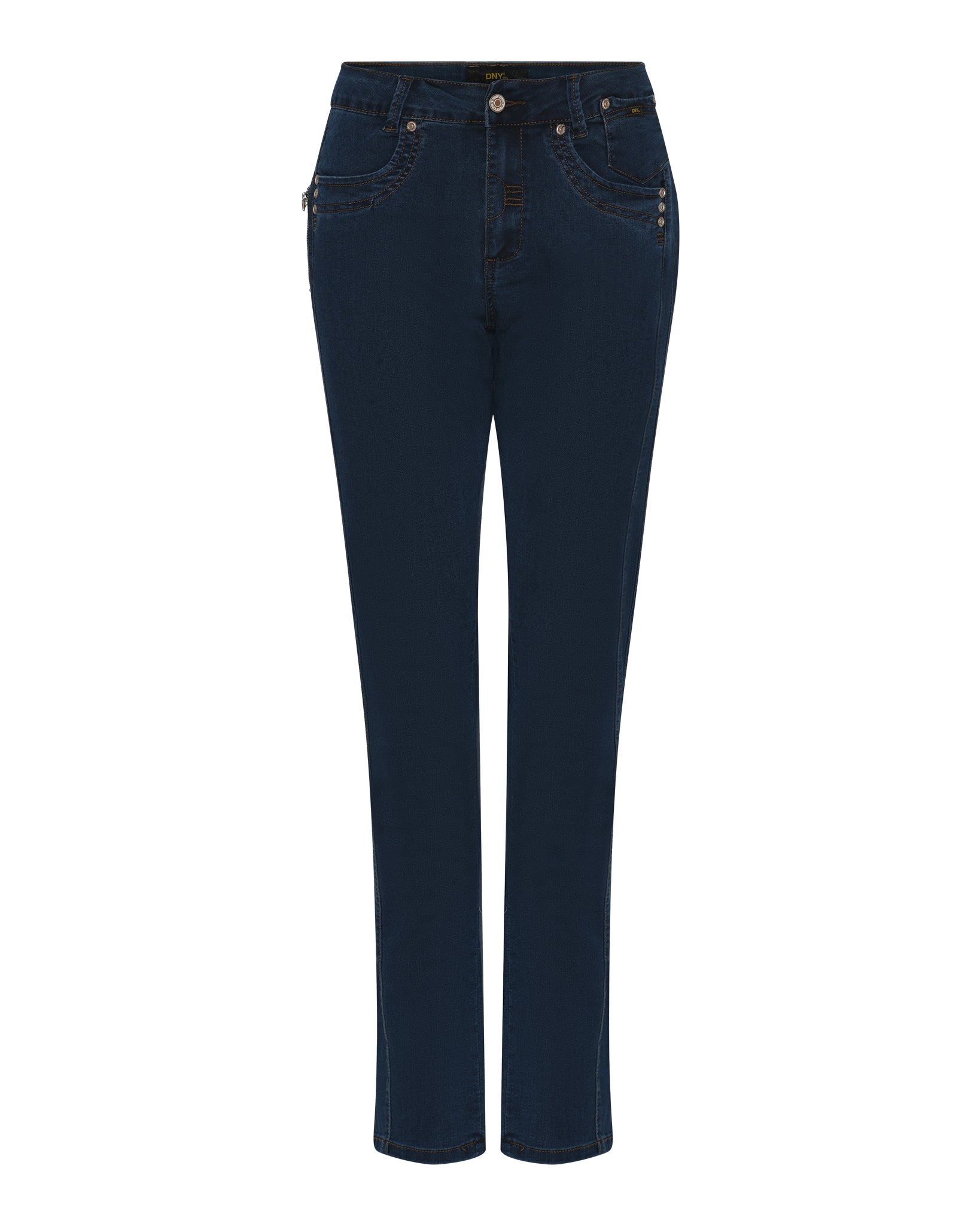 DNYcph Plus Size Mody Denim Jeans DENIM/TWILL 93 CLASSIC BLUE DENIM