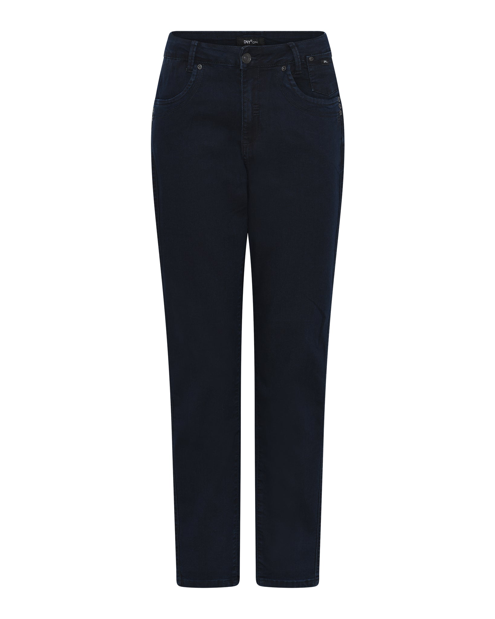 DNYcph Plus Size Mody Denim Jeans DENIM/TWILL 98 DARK BLUE