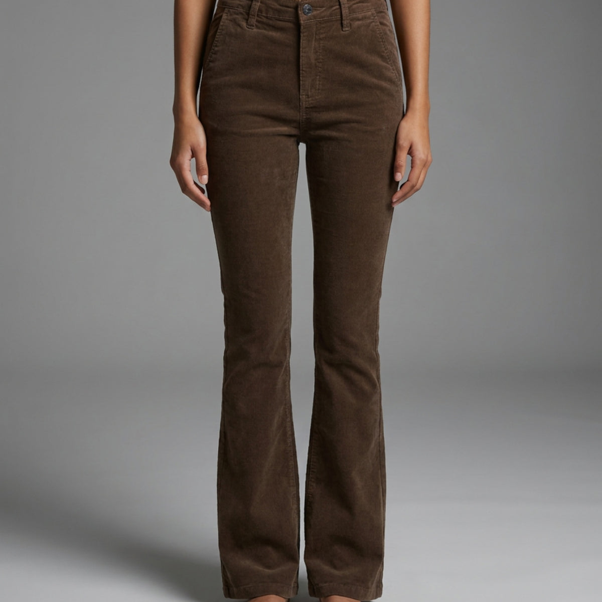 M JEANS Flare Bootcut Baby Corduroy Jeans CORD/FLØJL 135 EARTH