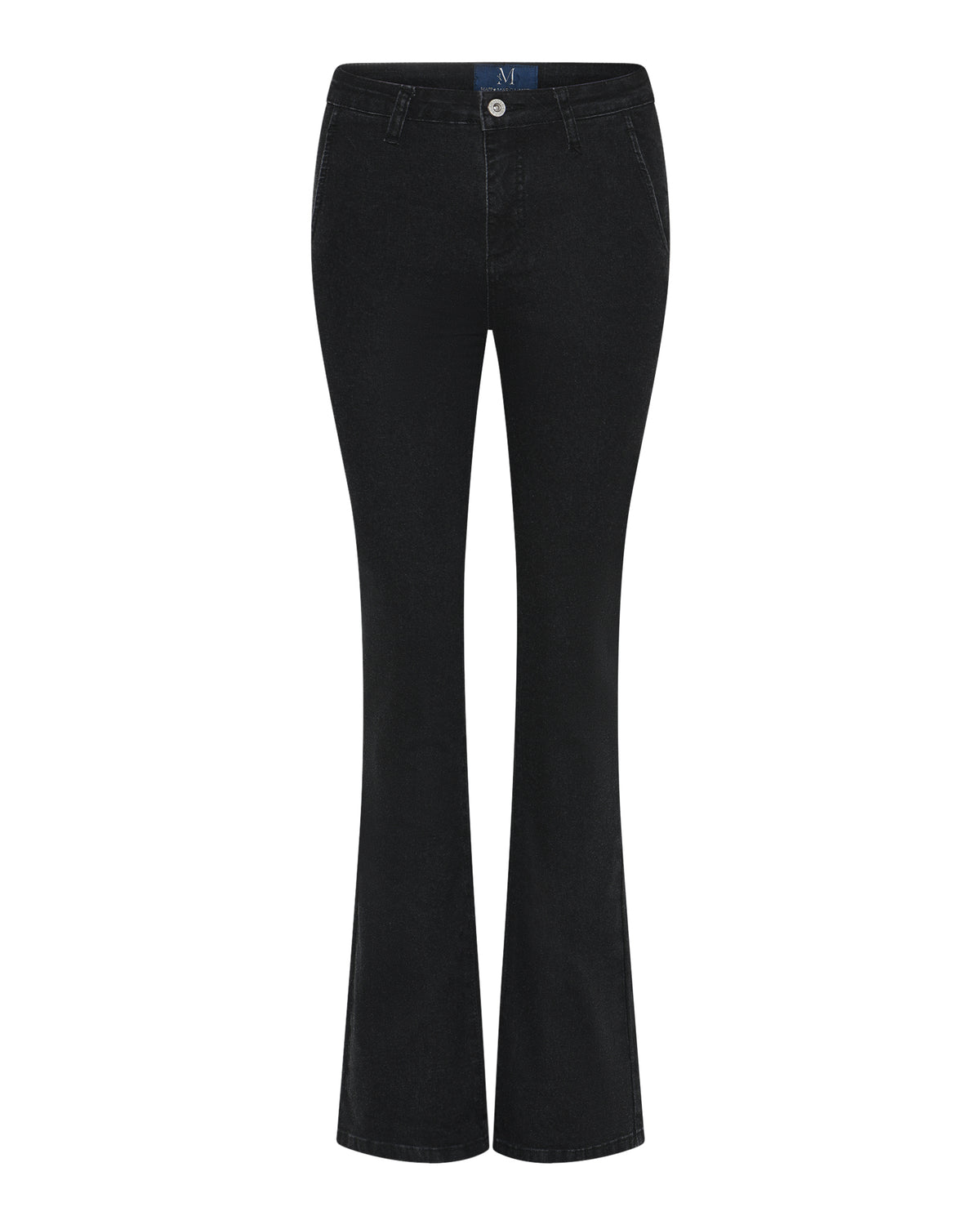M JEANS Flare High Waist Denim Jeans | M Jeans DENIM/TWILL 81 BLACK DENIM
