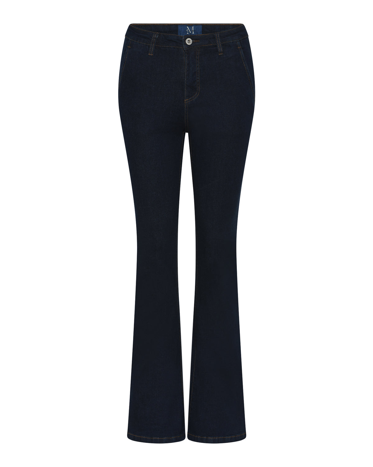 M JEANS Flare High Waist Denim Jeans | M Jeans DENIM/TWILL 98 DARK BLUE