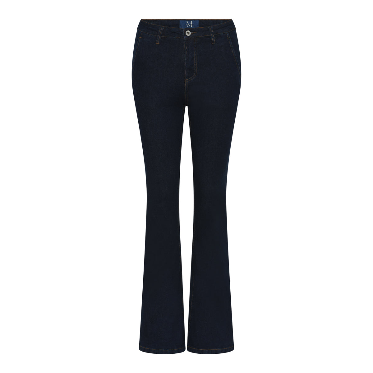 M JEANS Flare High Waist Denim Jeans | M Jeans DENIM/TWILL 98 DARK BLUE
