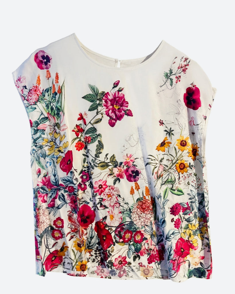 MAPP GARDEN FLOWER TOP TOP/T-SHIRT 514 PINK