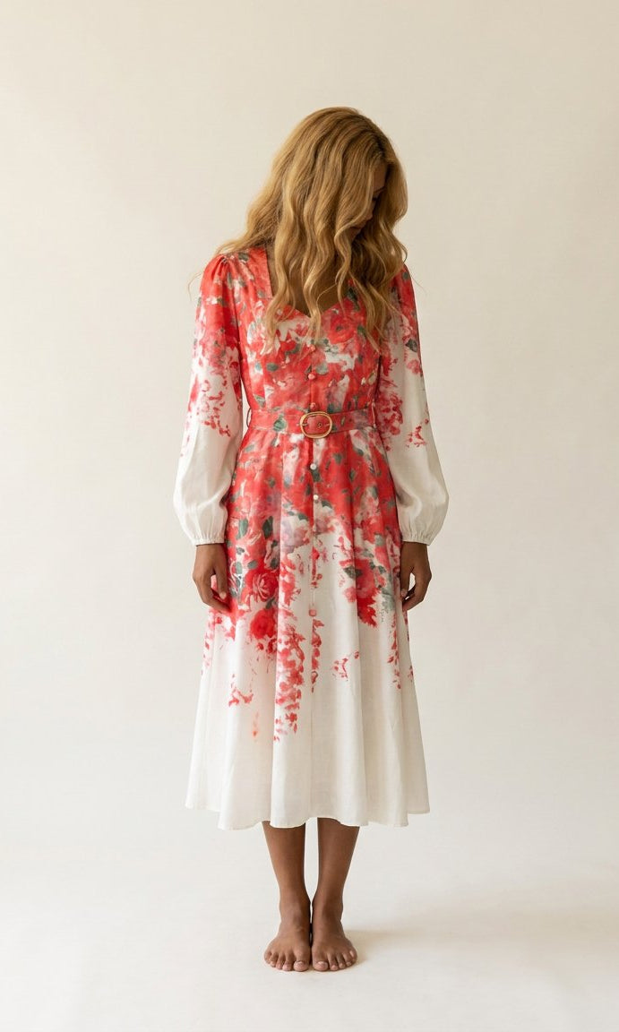 MAPP GARDEN LOVELY DRESS DRESS/JUMPSUIT 350 CORAL