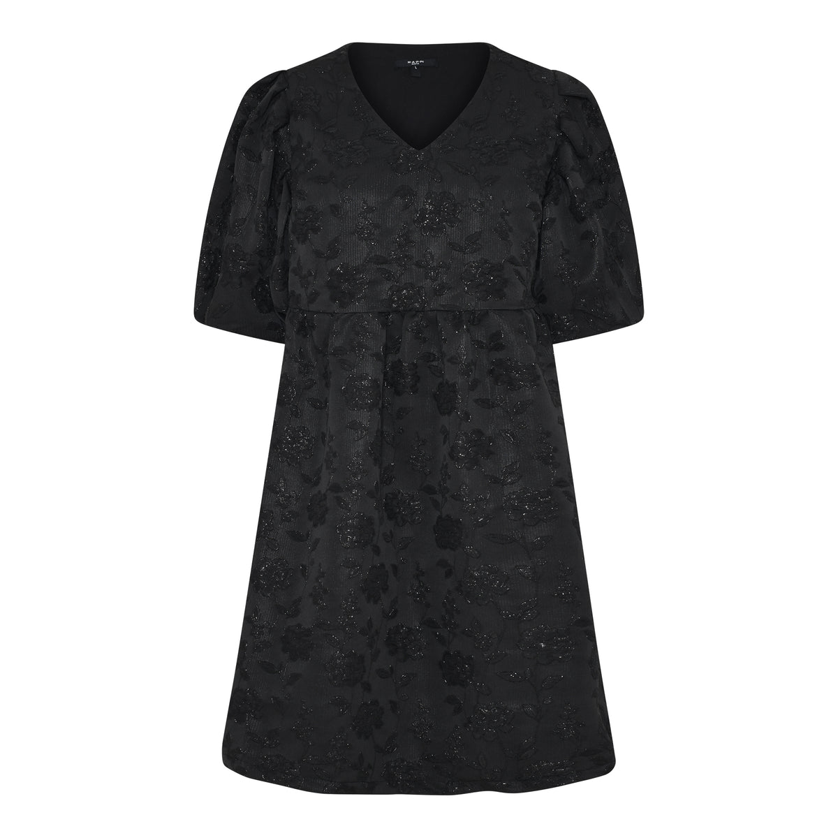 MAPP GLOW PUFF DRESS DRESS/JUMPSUIT 80 BLACK