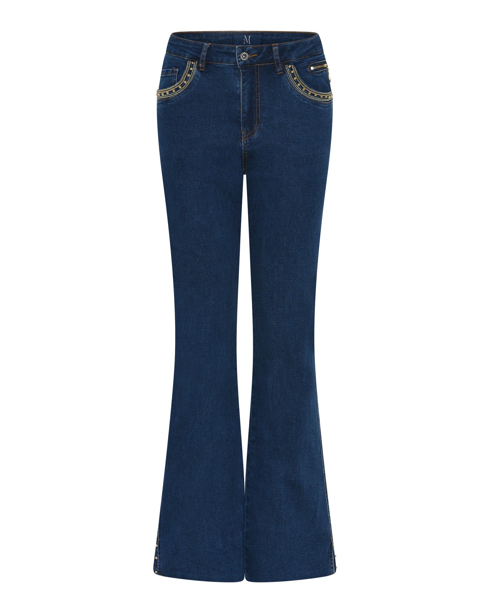 MAPP Grace Flared Denim Jeans | Marc Lauge DENIM/TWILL 93 CLASSIC BLUE DENIM