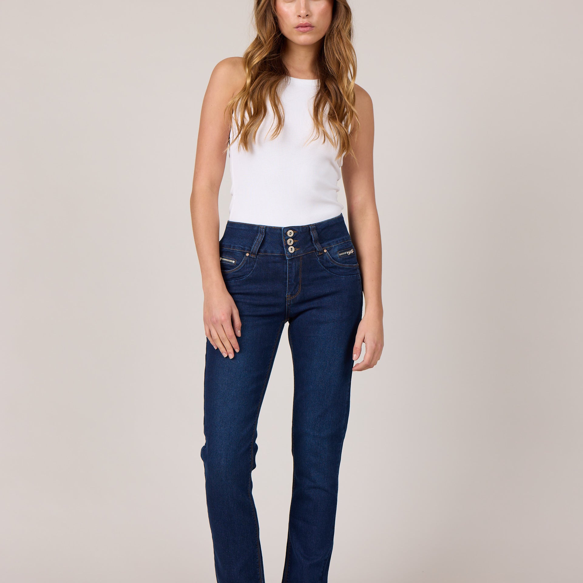 MARC LAUGE GUSSI DENIM JEANS DENIM/TWILL 9696 BLUE DENIM USED