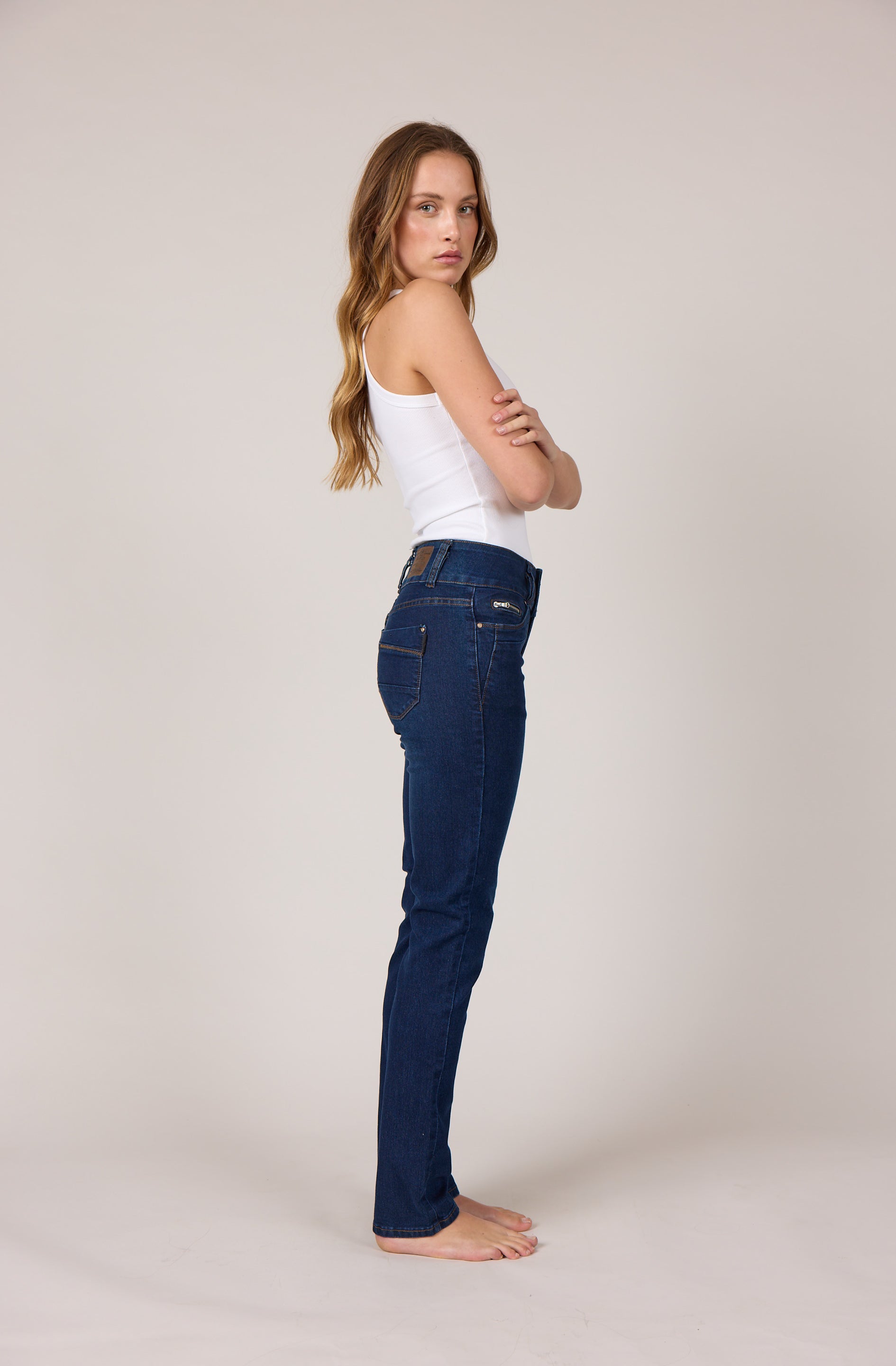 MARC LAUGE Gussi Denim Jeans DENIM/TWILL 9696 BLUE DENIM USED