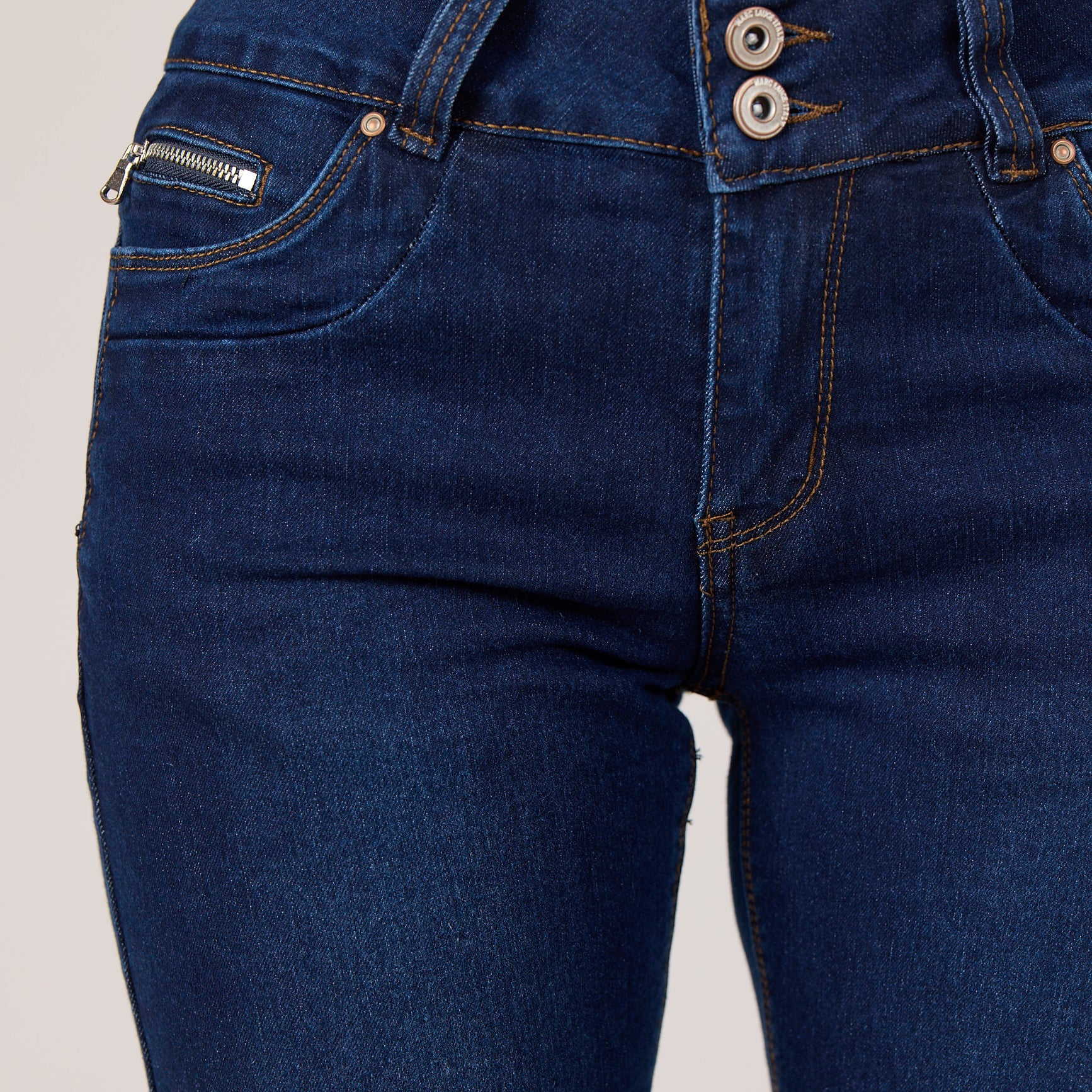 MARC LAUGE GUSSI DENIM JEANS DENIM/TWILL 9696 BLUE DENIM USED