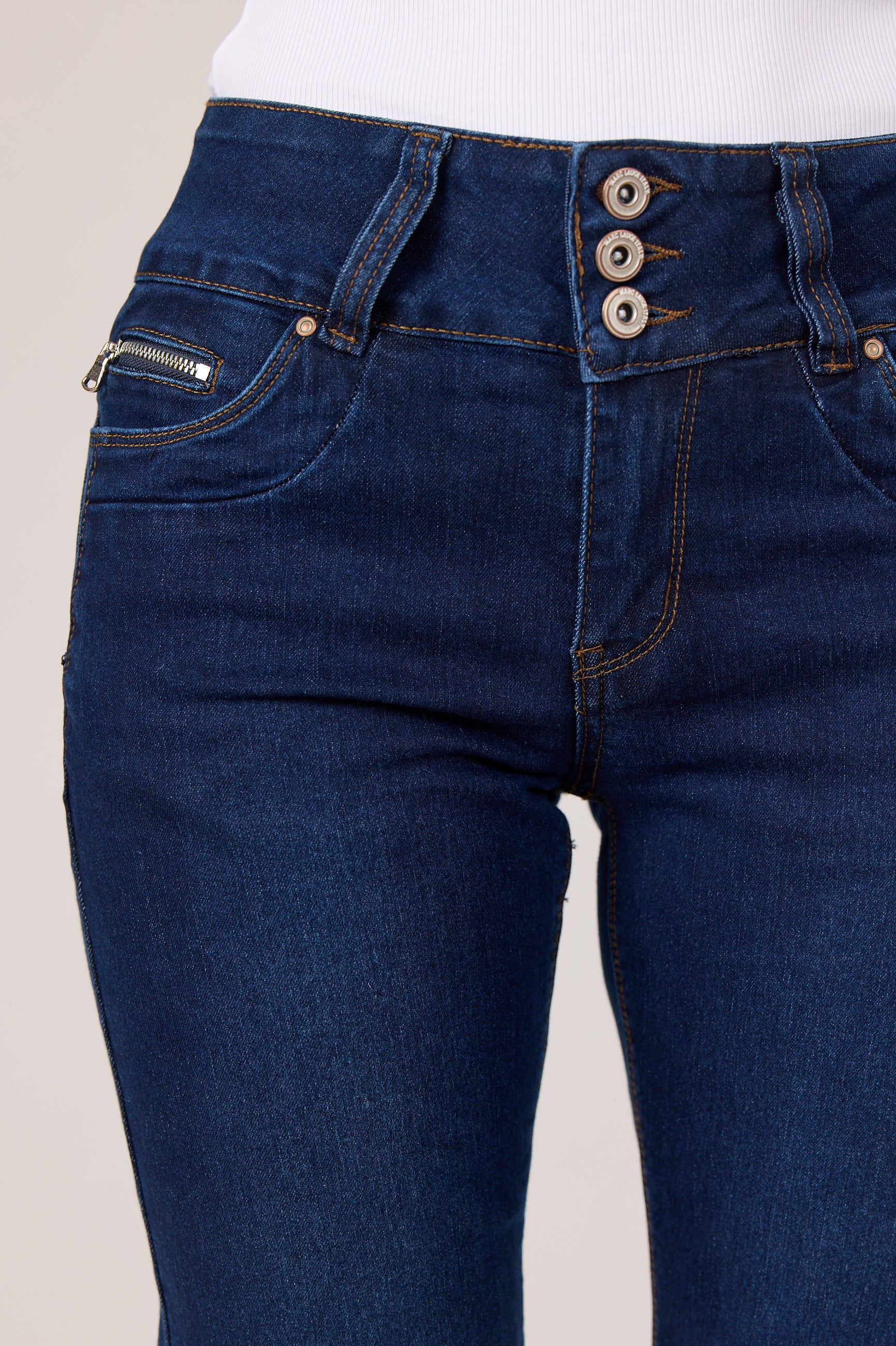 MARC LAUGE Gussi Denim Jeans DENIM/TWILL 9696 BLUE DENIM USED