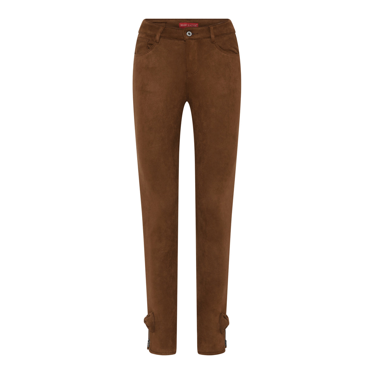 MARC LAUGE Grace Bow Pant PANTS 426 BROWNIE