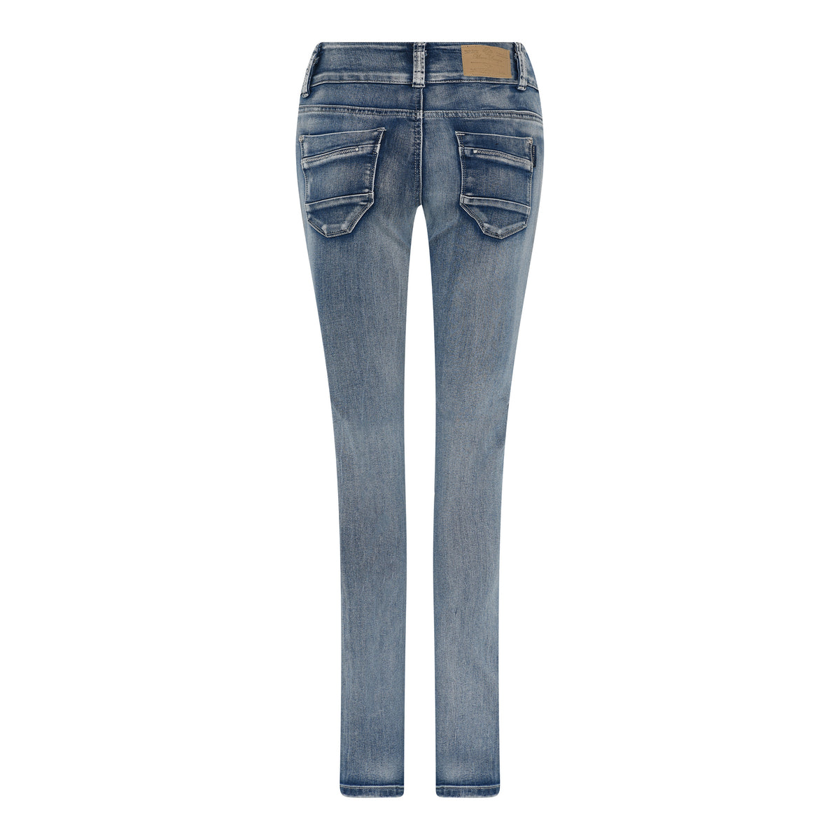 MARC LAUGE Gussi Mid Waist Straight Leg Jeans | Marc Lauge DENIM/TWILL 919699 BENNETON LIGHT BLUE