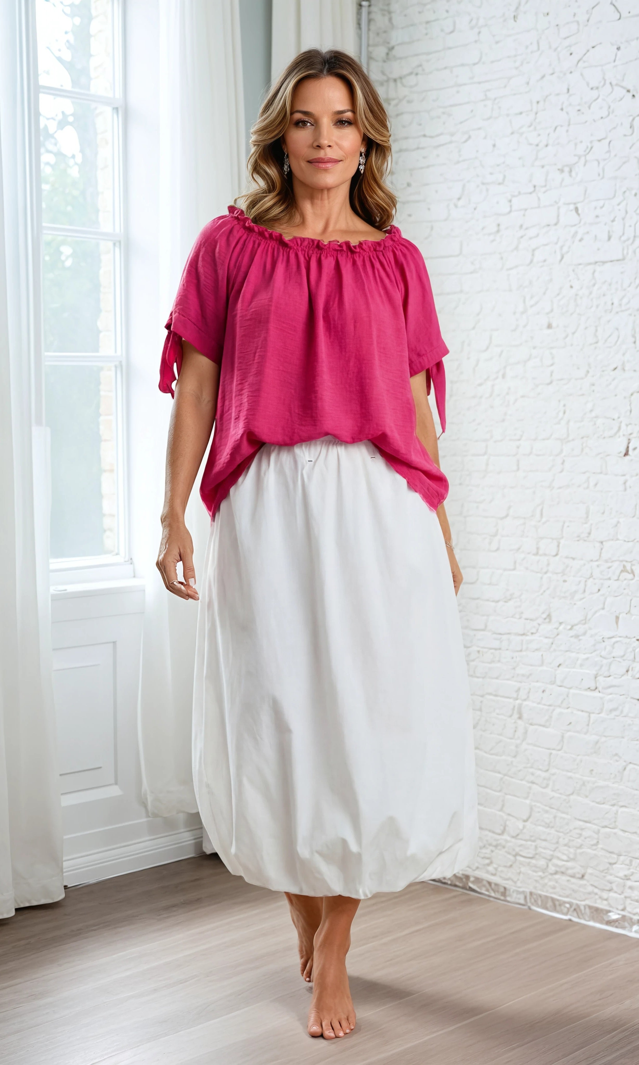 MARC LAUGE IDA BLOUSE BLOUSE/SHIRT 514 PINK