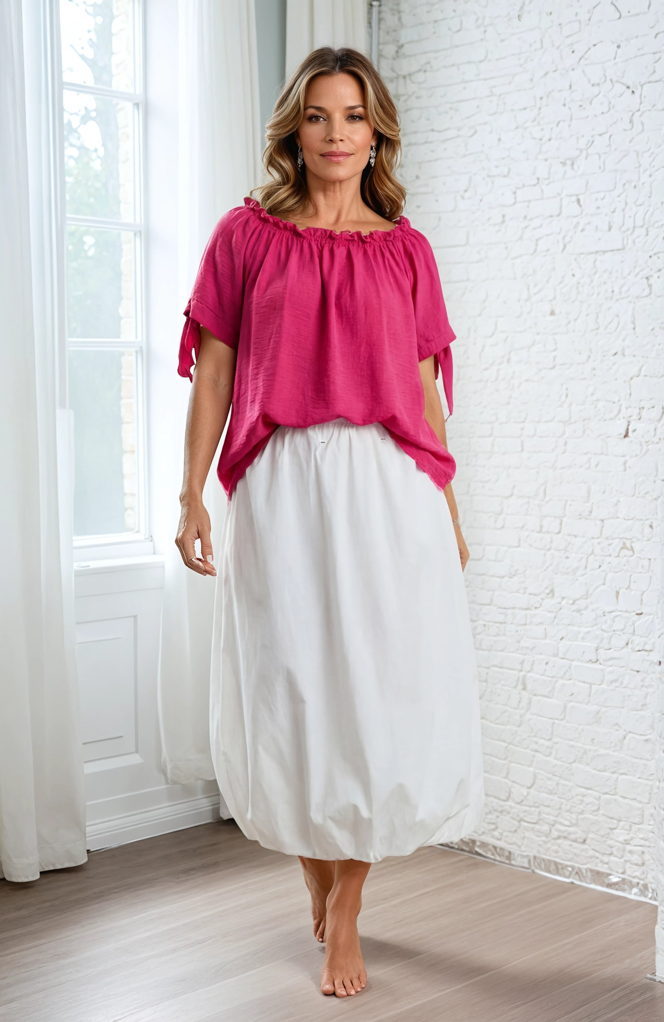 MARC LAUGE IDA BLOUSE BLOUSE/SHIRT 514 PINK