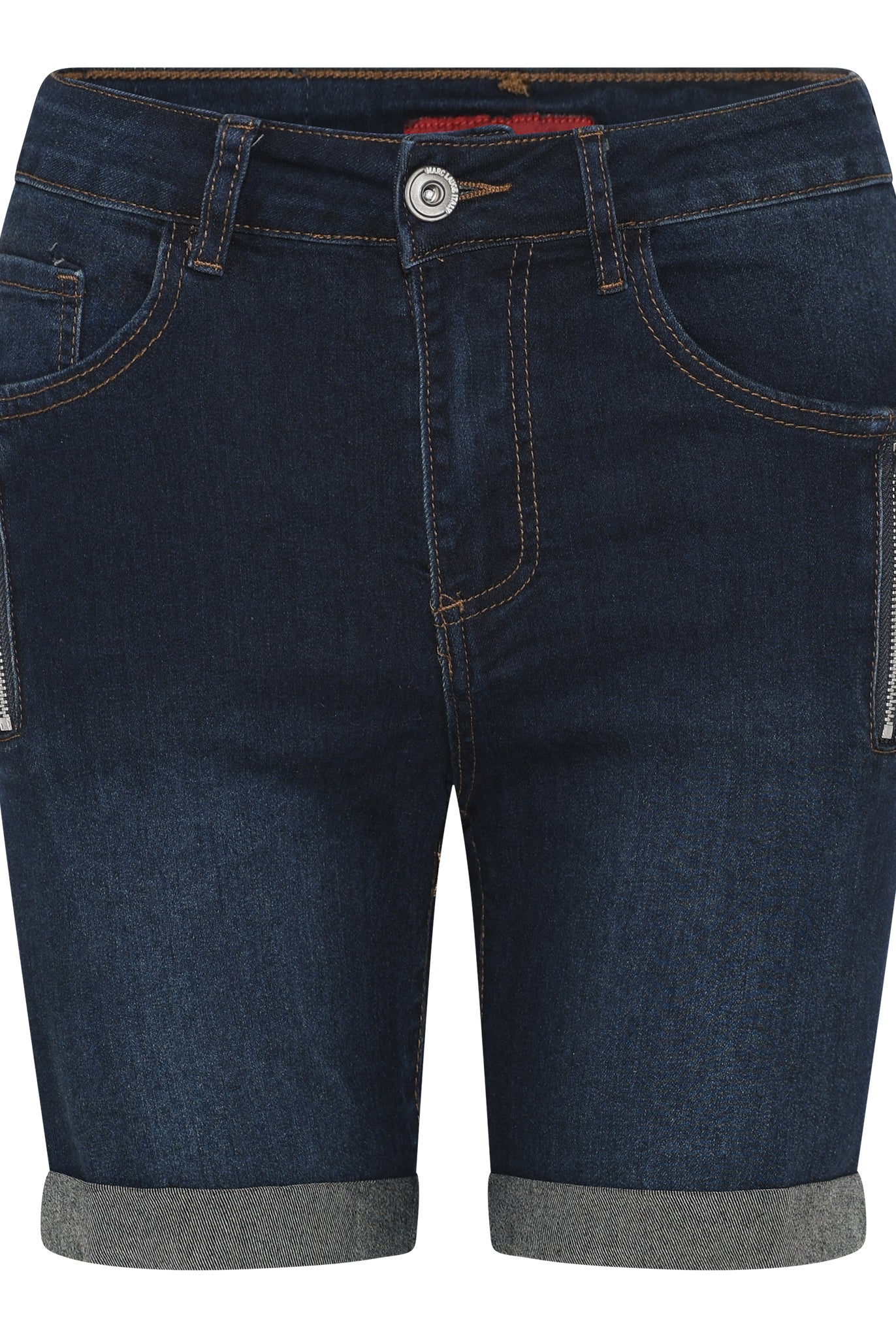 MARC LAUGE ITALY SHORTS DENIM SHORTS/SKIRT 9896 DARK BLUE USED