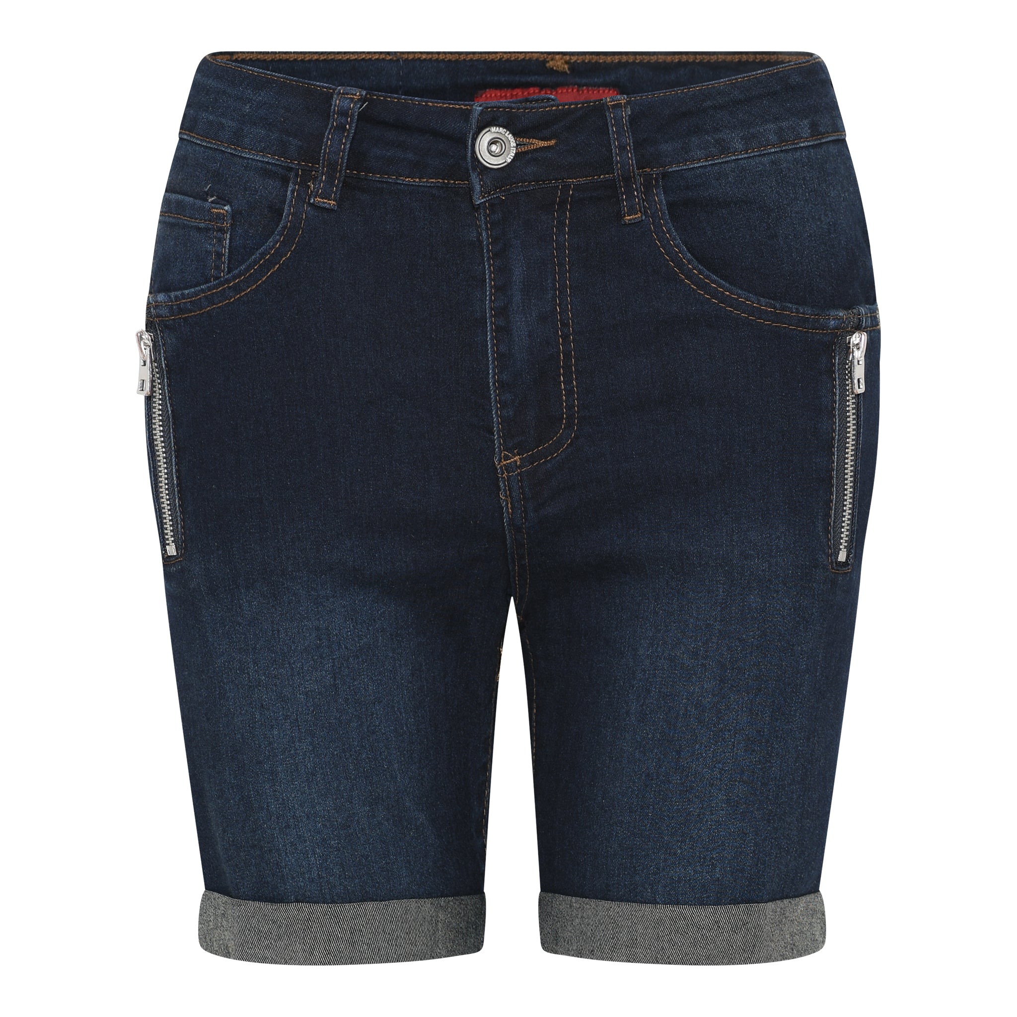 MARC LAUGE ITALY SHORTS DENIM SHORTS/SKIRT 9896 DARK BLUE USED