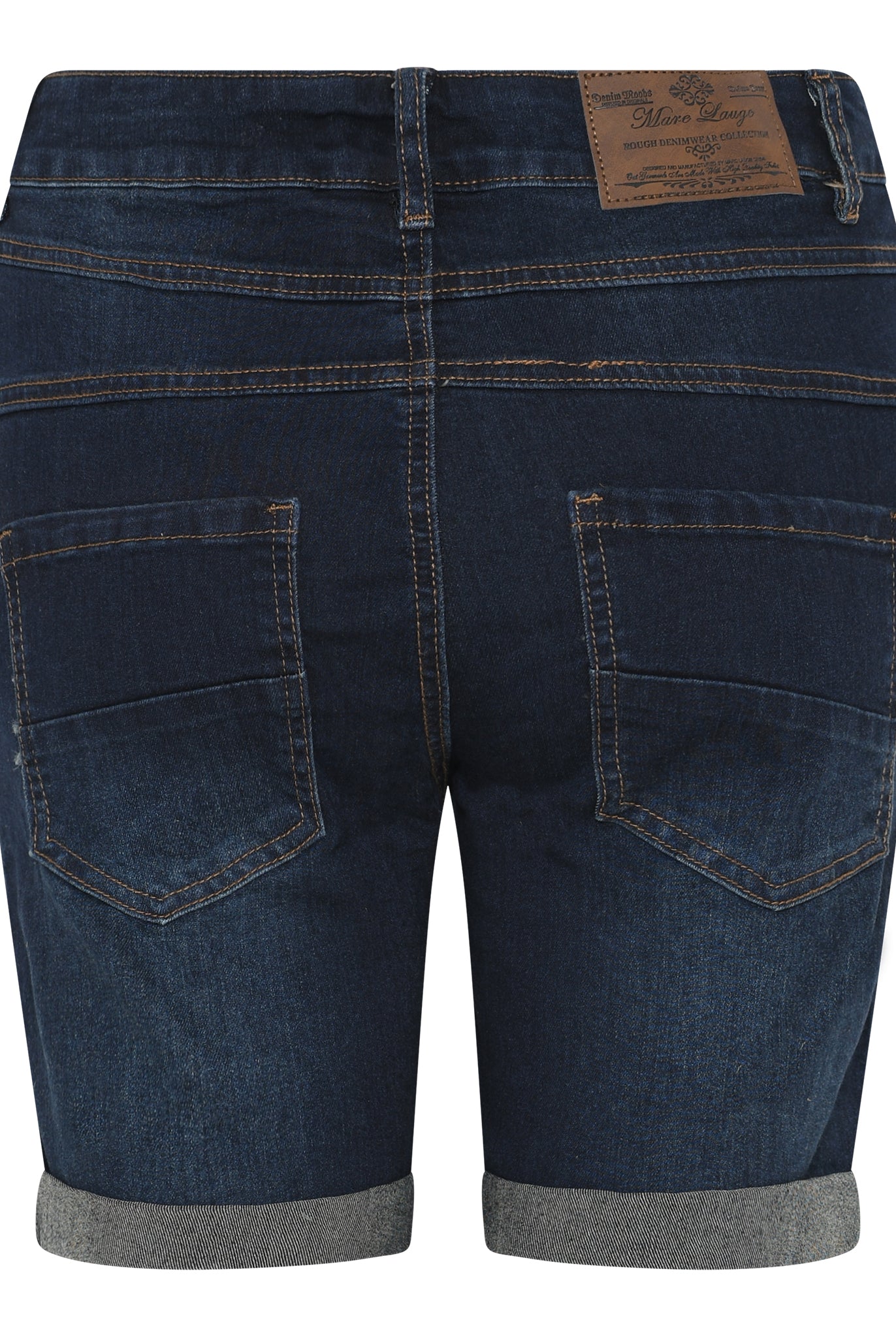 MARC LAUGE ITALY SHORTS DENIM SHORTS/SKIRT 9896 DARK BLUE USED