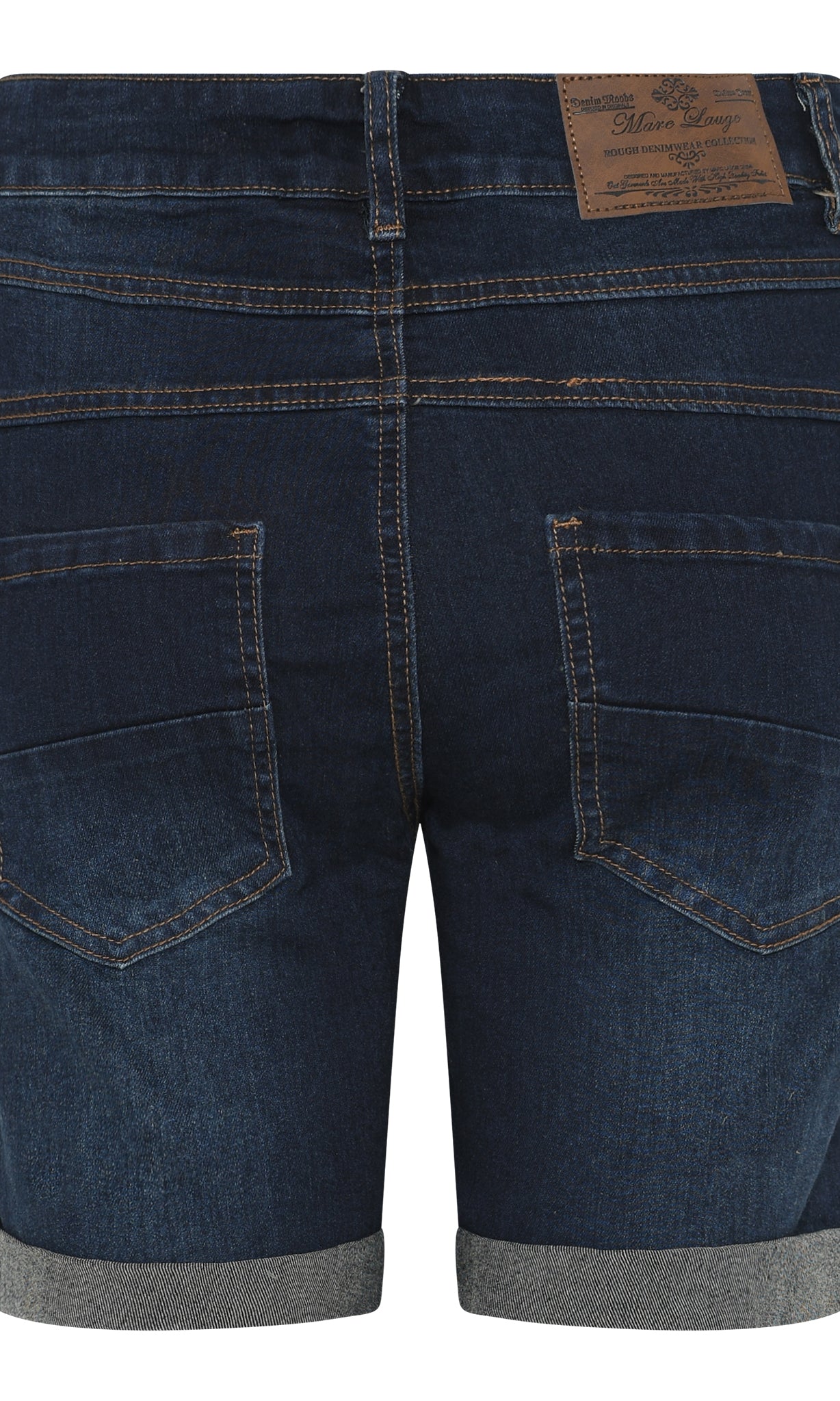 MARC LAUGE ITALY DENIM SHORTS SHORTS/SKIRT 9896 DARK BLUE USED