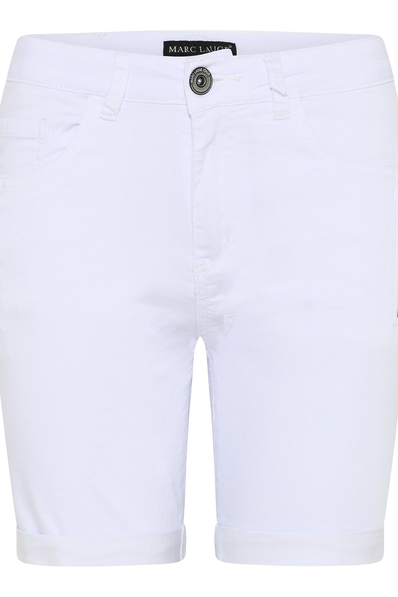 MARC LAUGE ITALY TWILL SHORTS SHORTS/SKIRT 10 WHITE