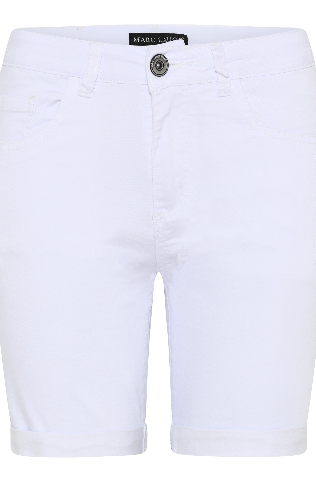 MARC LAUGE ITALY TWILL SHORTS SHORTS/SKIRT 10 WHITE