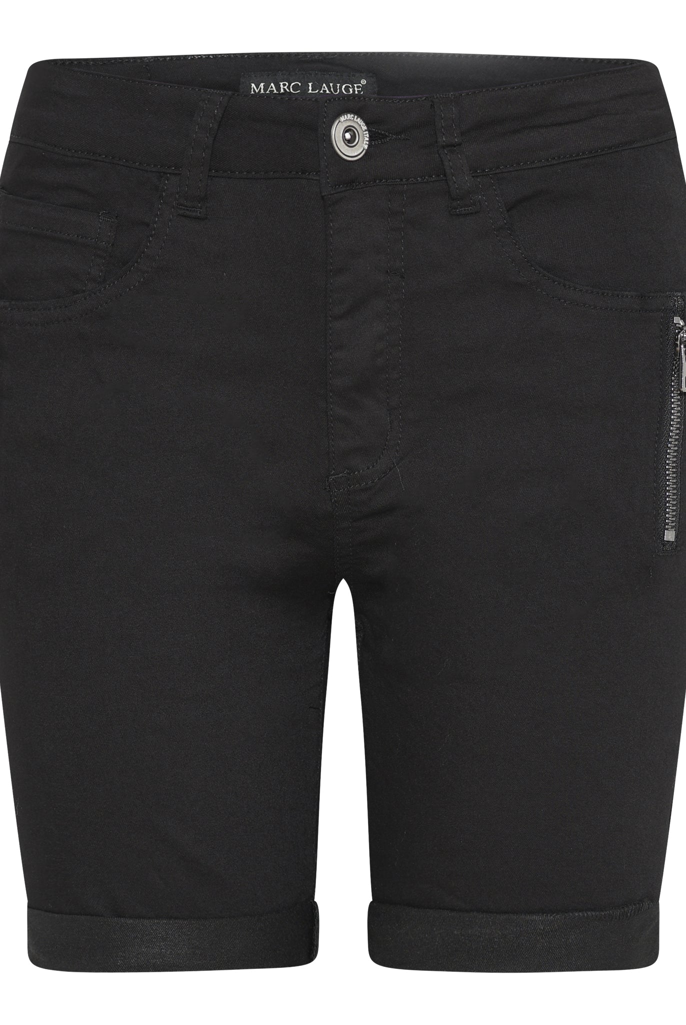 MARC LAUGE ITALY SHORTS TWILL SHORTS/SKIRT 80 BLACK