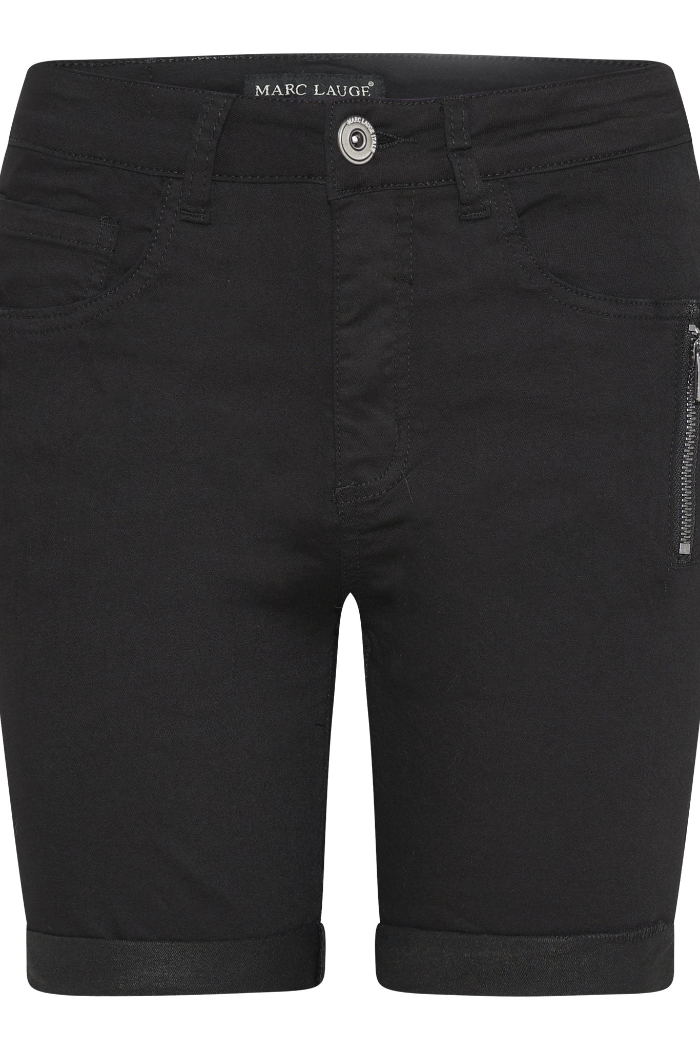 MARC LAUGE ITALY TWILL SHORTS SHORTS/SKIRT 80 BLACK
