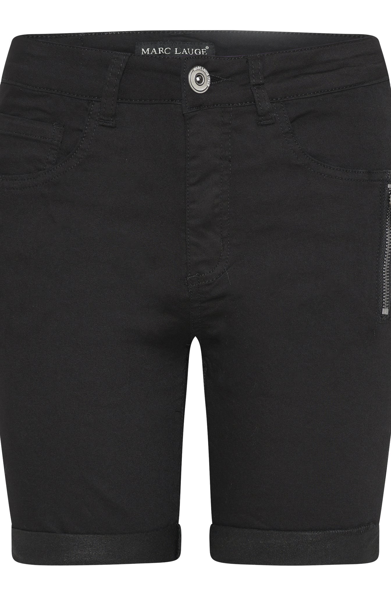 MARC LAUGE ITALY TWILL SHORTS SHORTS/SKIRT 80 BLACK