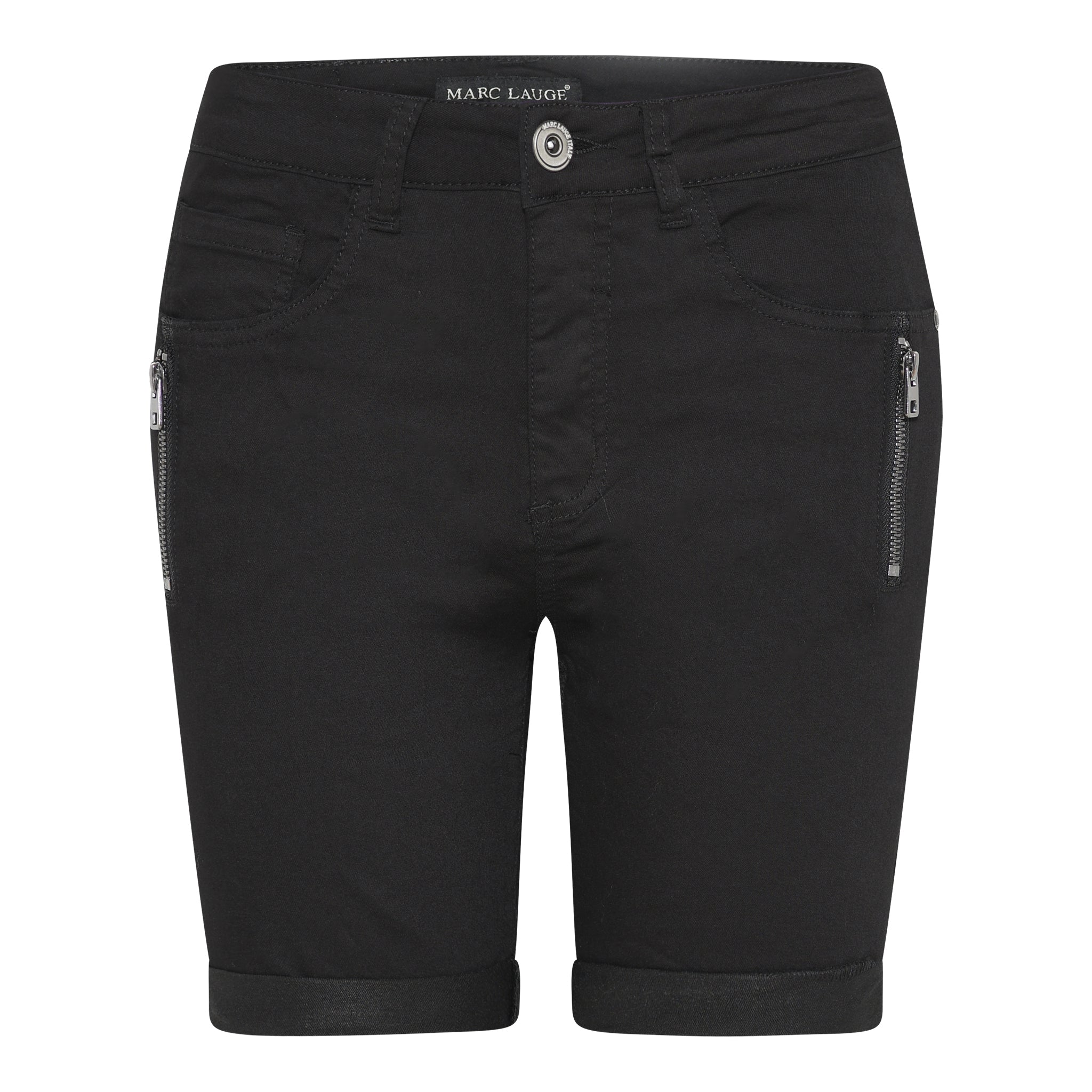 MARC LAUGE ITALY SHORTS TWILL SHORTS/SKIRT 80 BLACK