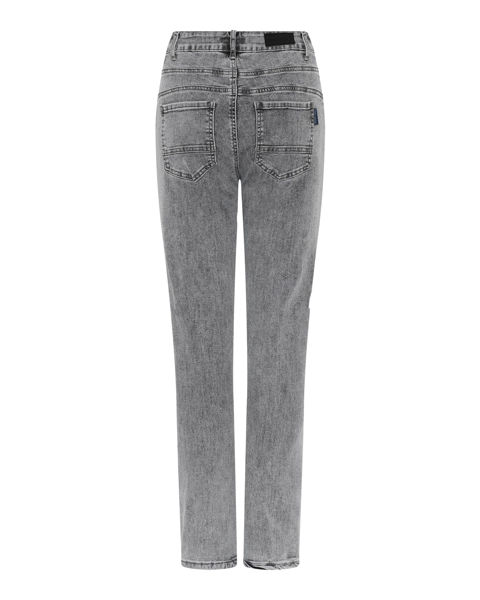 MARC LAUGE Women’s Slim Fit Jeans – Jones | Engineered Premium Denim – Marc Lauge DENIM/TWILL 579699 GREY USED DENIM