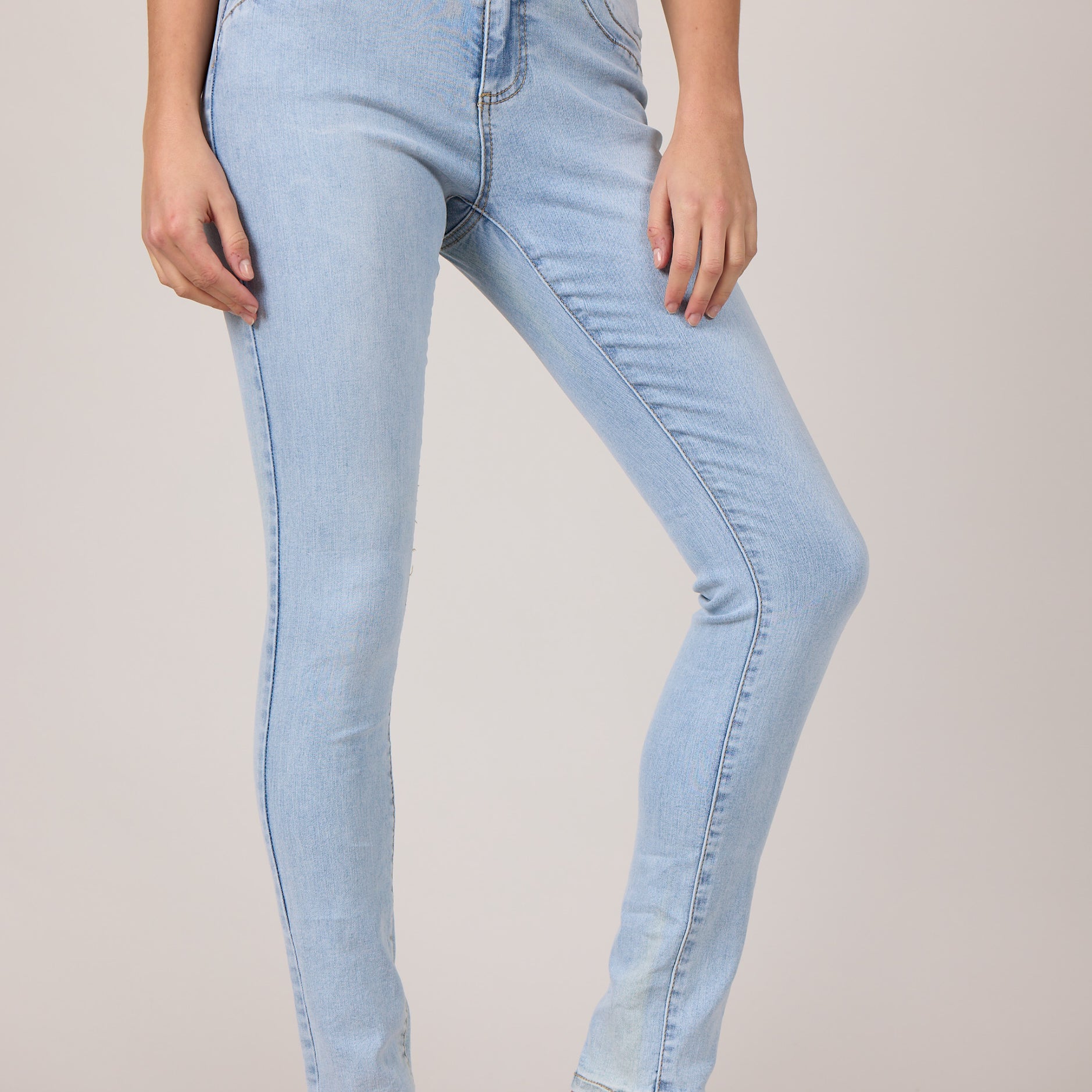 MARC LAUGE JONES DENIM JEANS DENIM/TWILL 8996 LIGHT BLUE USED