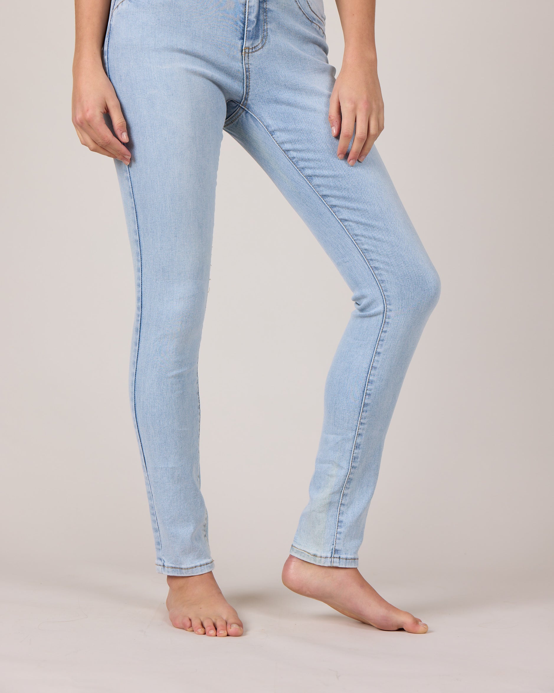 MARC LAUGE Women’s Slim Fit Jeans – Jones | Engineered Premium Denim – Marc Lauge DENIM/TWILL 8996 LIGHT BLUE USED