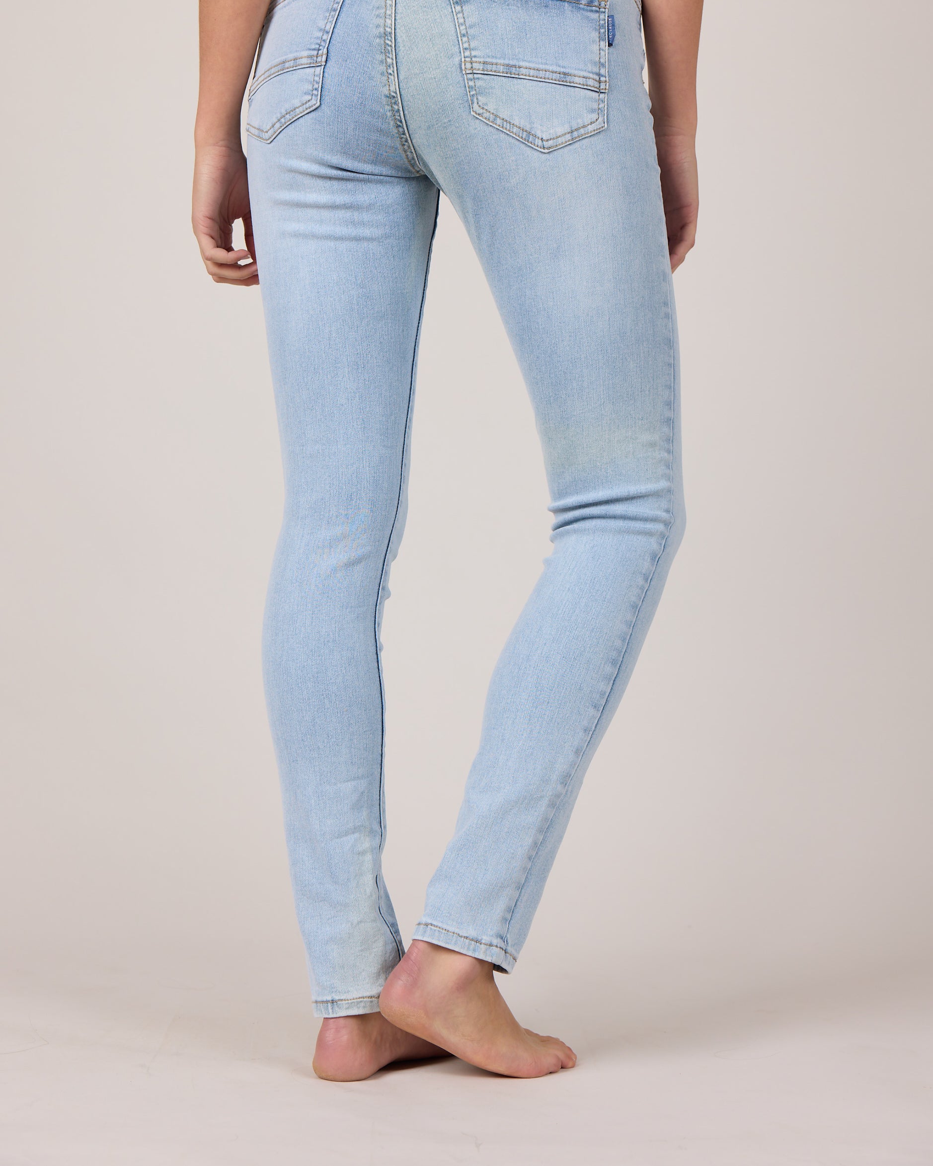 MARC LAUGE Women’s Slim Fit Jeans – Jones | Engineered Premium Denim – Marc Lauge DENIM/TWILL 8996 LIGHT BLUE USED