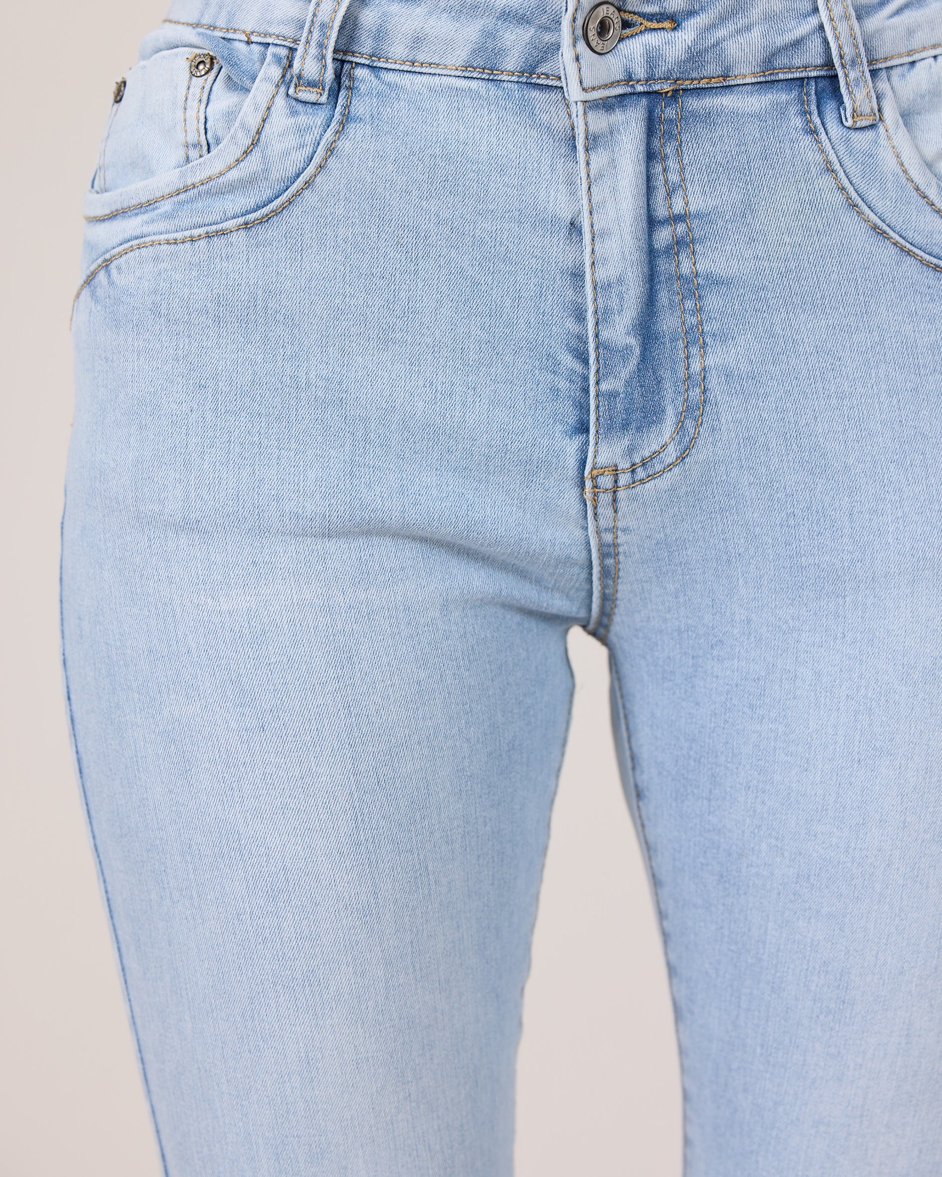 MARC LAUGE Women’s Slim Fit Jeans – Jones | Engineered Premium Denim – Marc Lauge DENIM/TWILL 8996 LIGHT BLUE USED