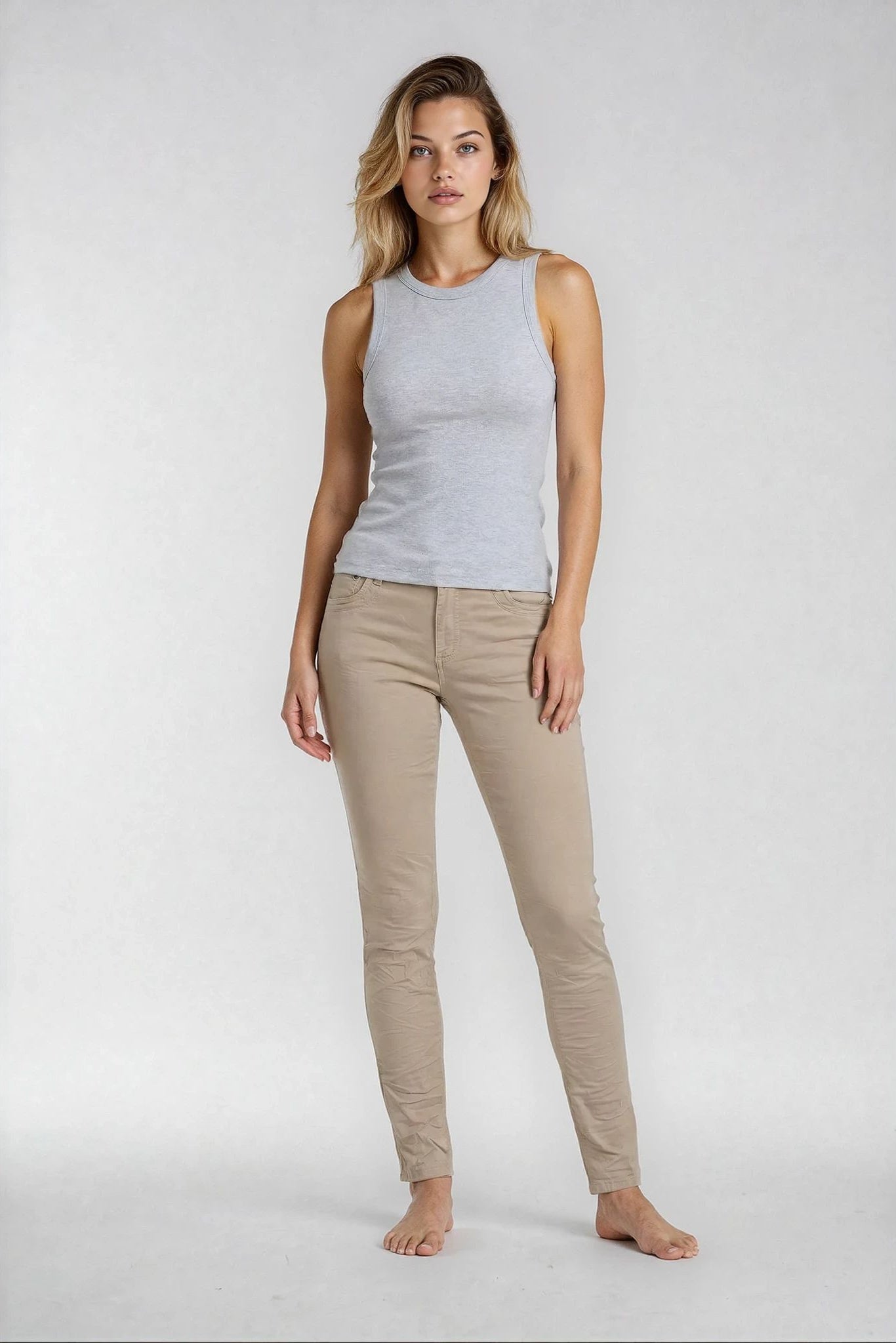 MARC LAUGE Jones Twill Jeans DENIM/TWILL 27 SAND