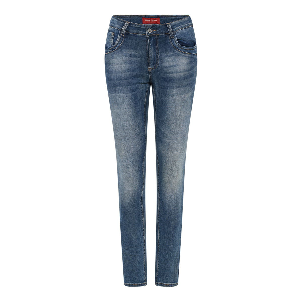 MARC LAUGE Jones Slim Fit Jeans DENIM/TWILL 939699 CLASSIC BLUE USED
