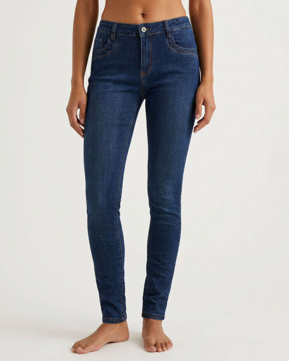 MARC LAUGE Jones Slim Fit Stretch Denim Jeans | Marc Lauge DENIM/TWILL 9696 BLUE DENIM USED
